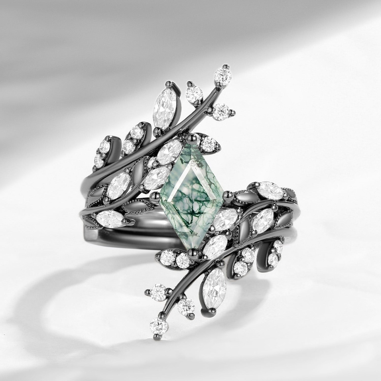 wrap bridal ring set by StarlandUS