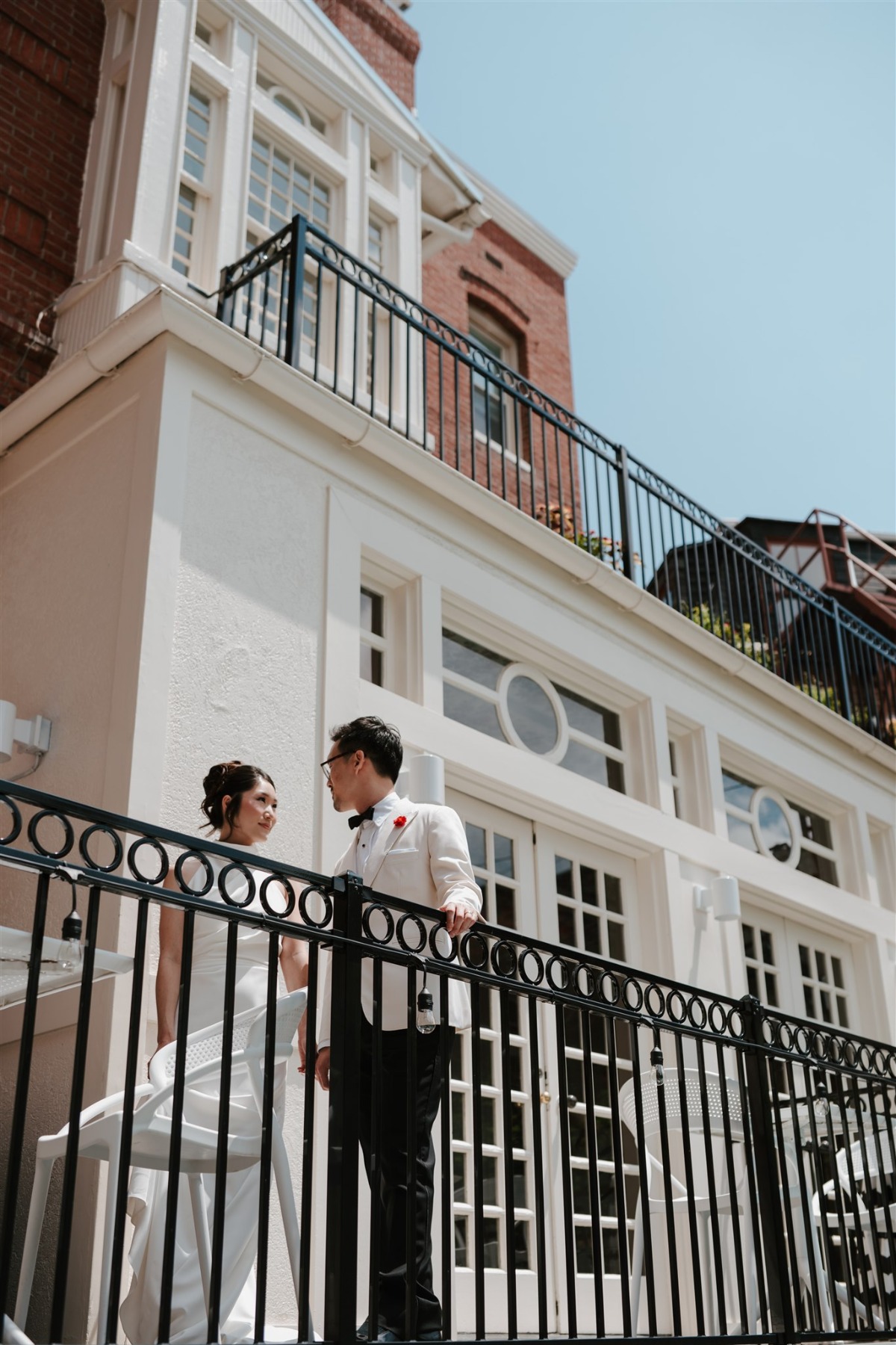 city wedding portraits