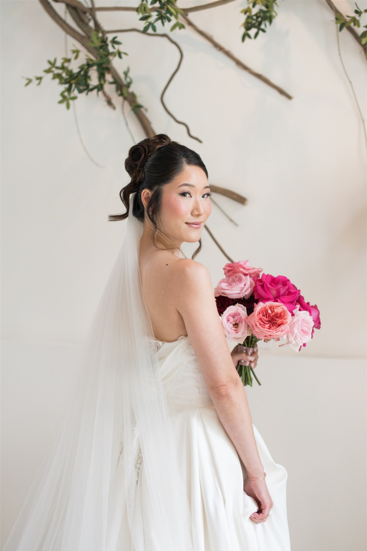 ombre pink bouquet