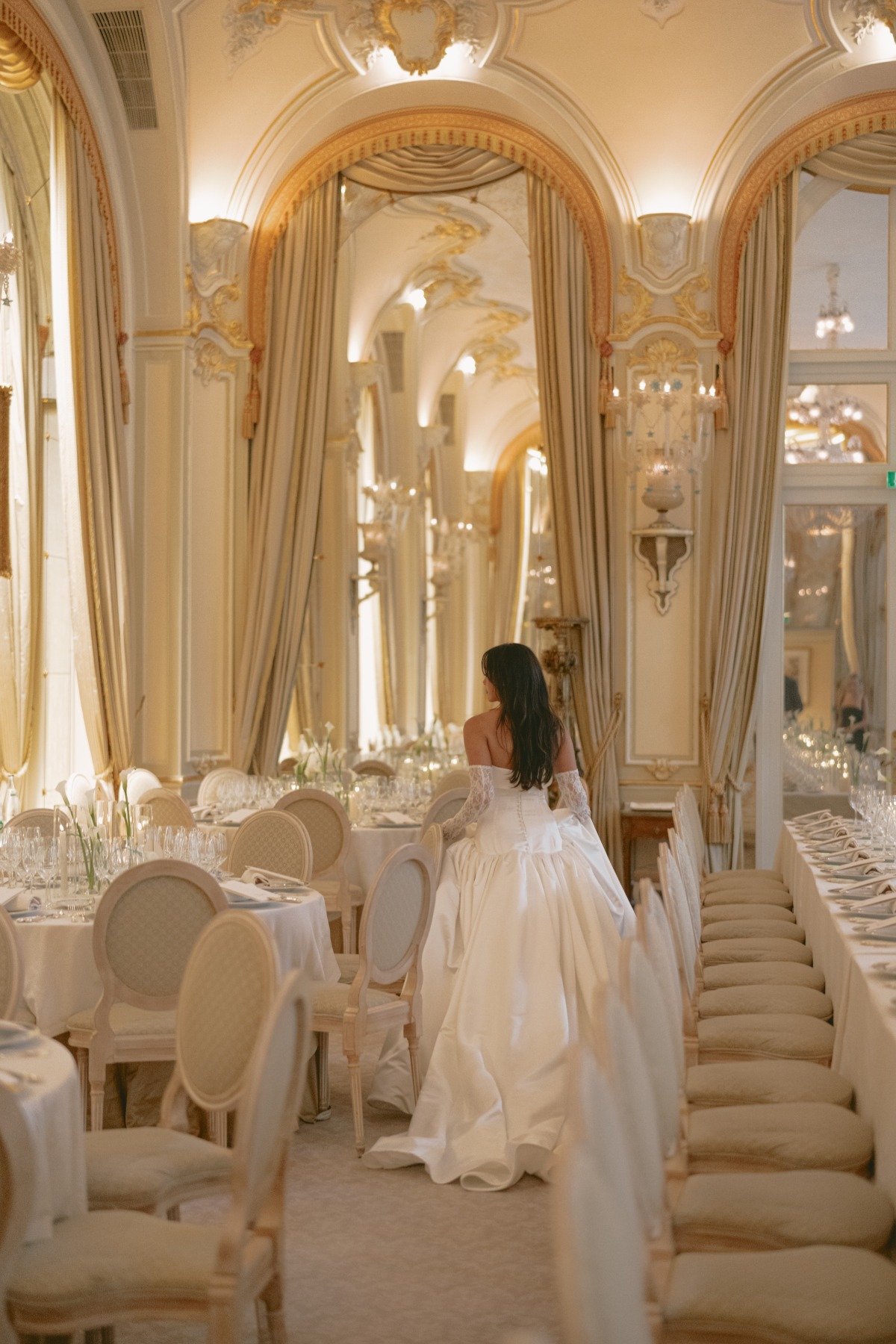 ballroom wedding in paris