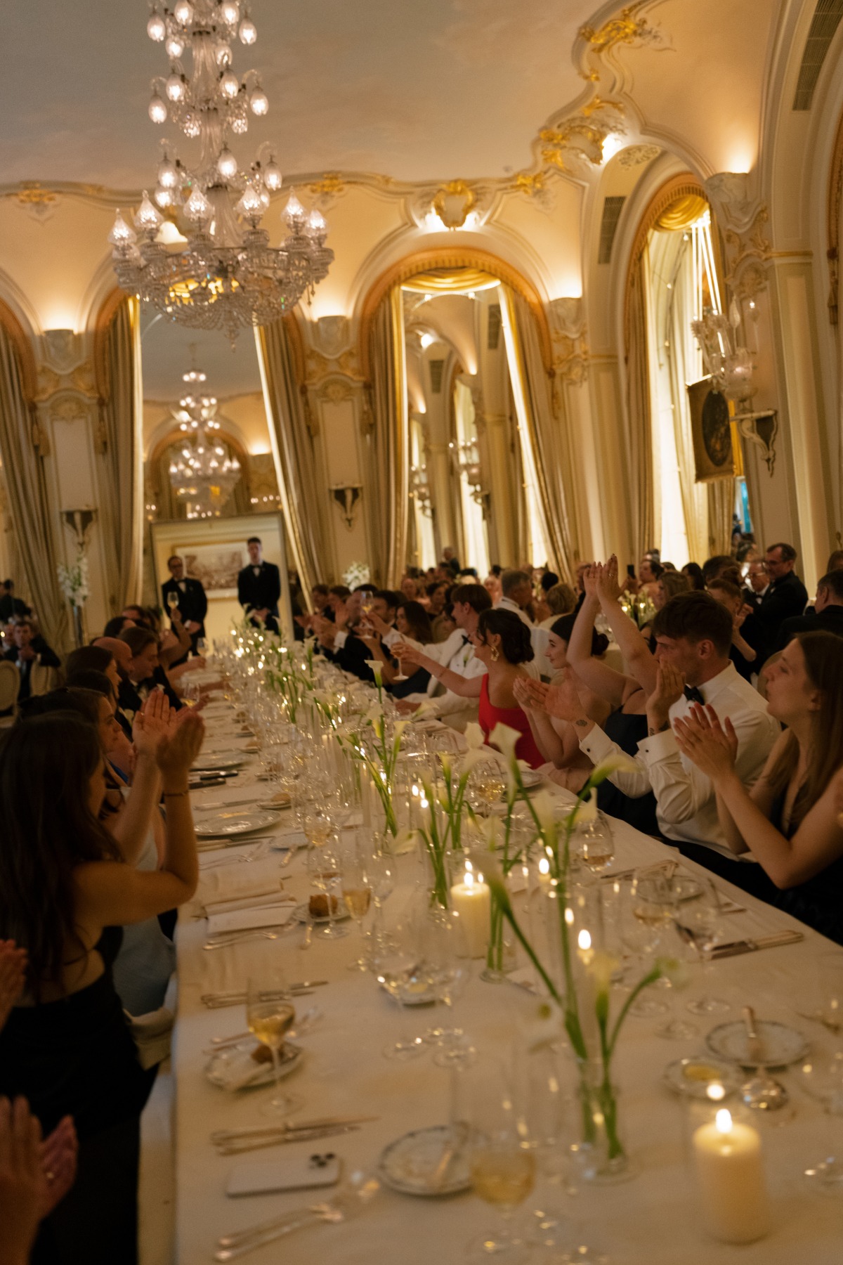 ballroom wedding reception