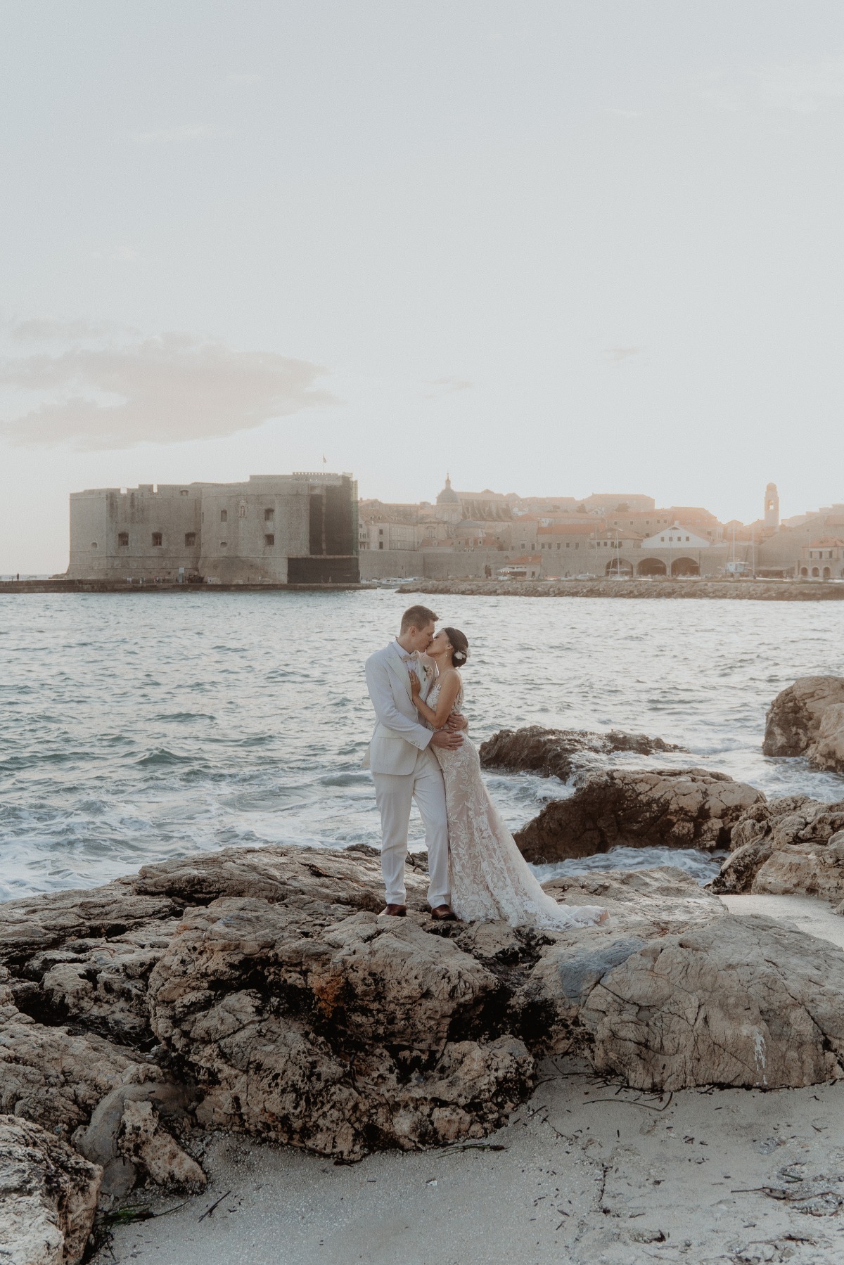 coastal wedding in croatia