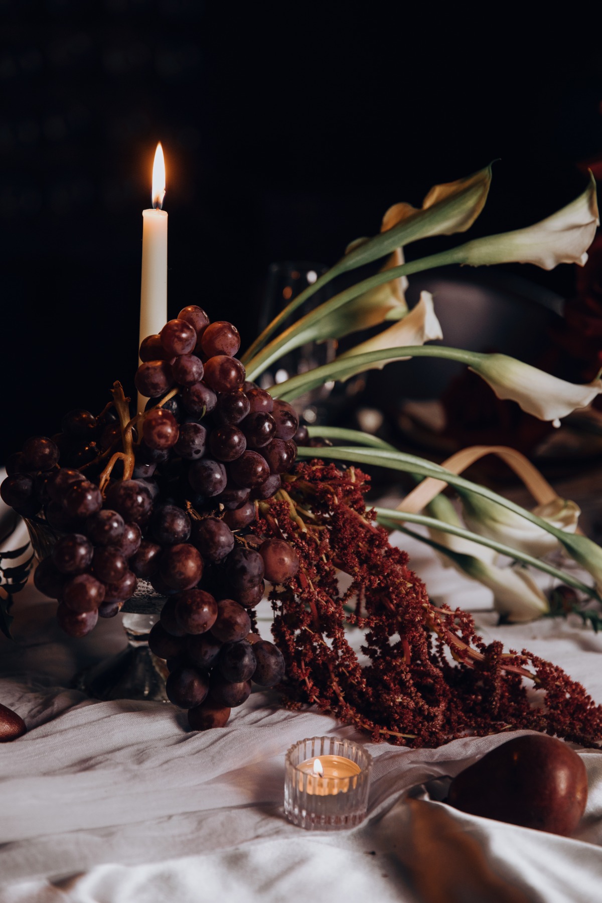 grape wedding decor ideas