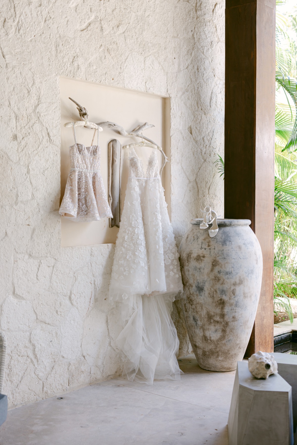 sparkly reception dress