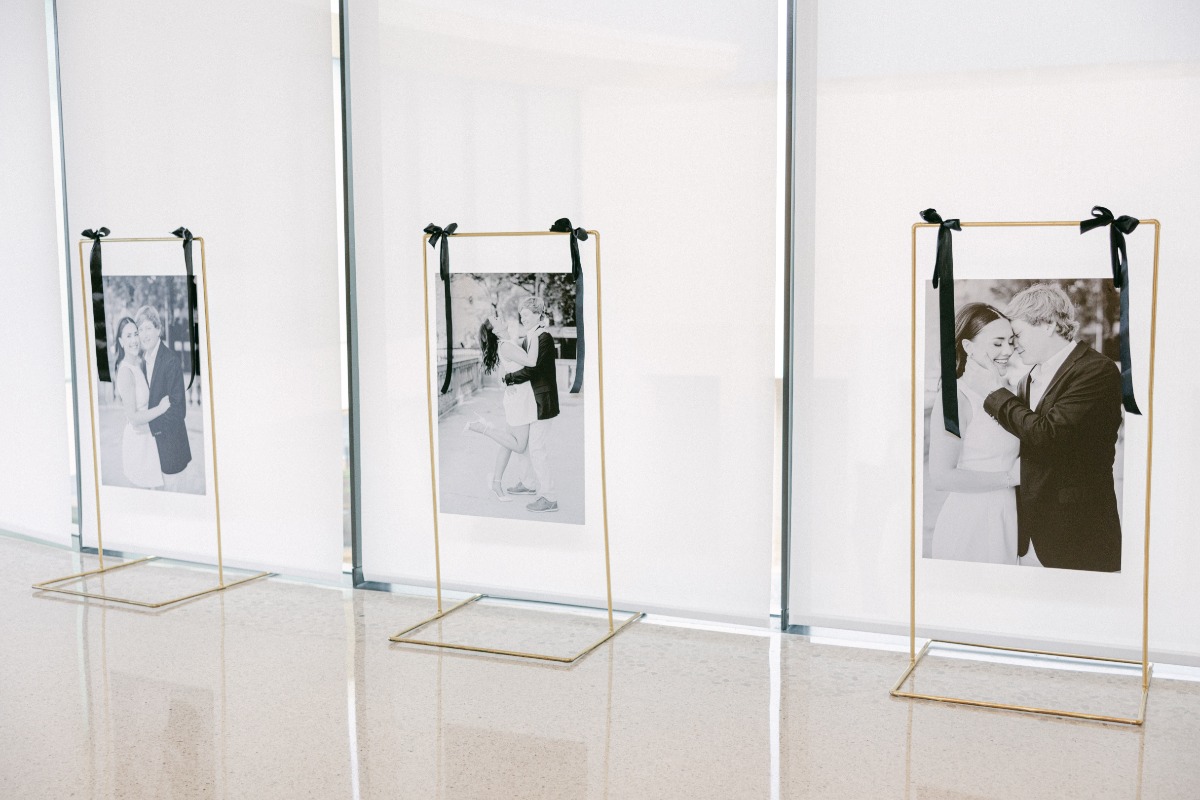 photo welcome sign ideas for wedding