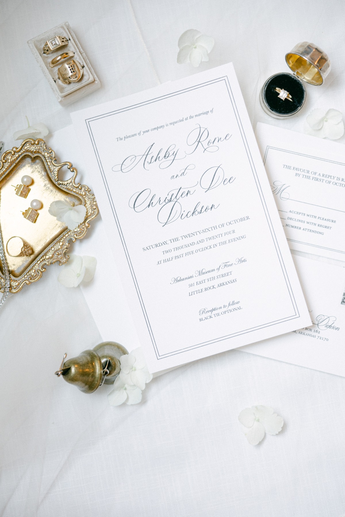 classic wedding invitations