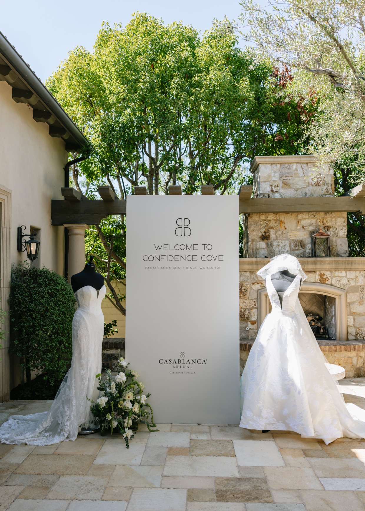 casablanca bridal confidence cove