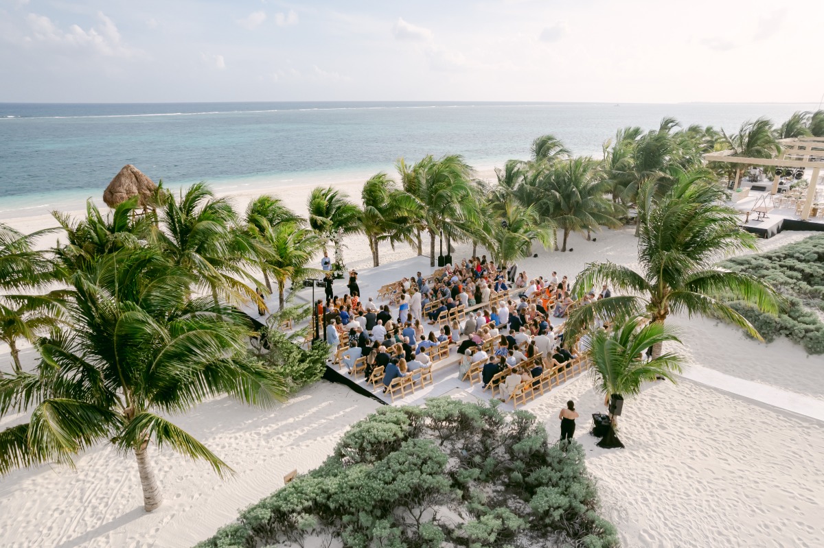 beachfront wedding