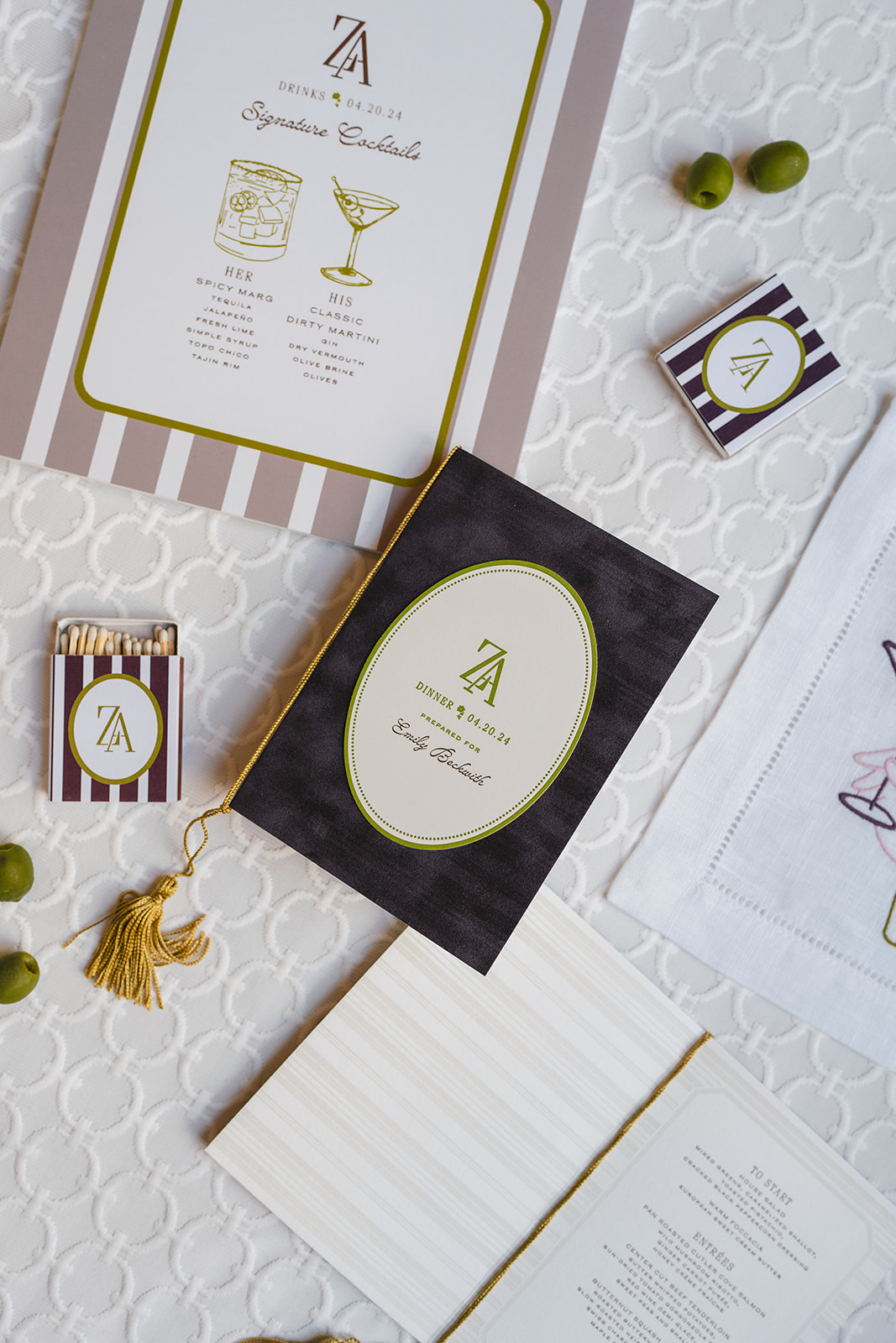 moody spring wedding colors