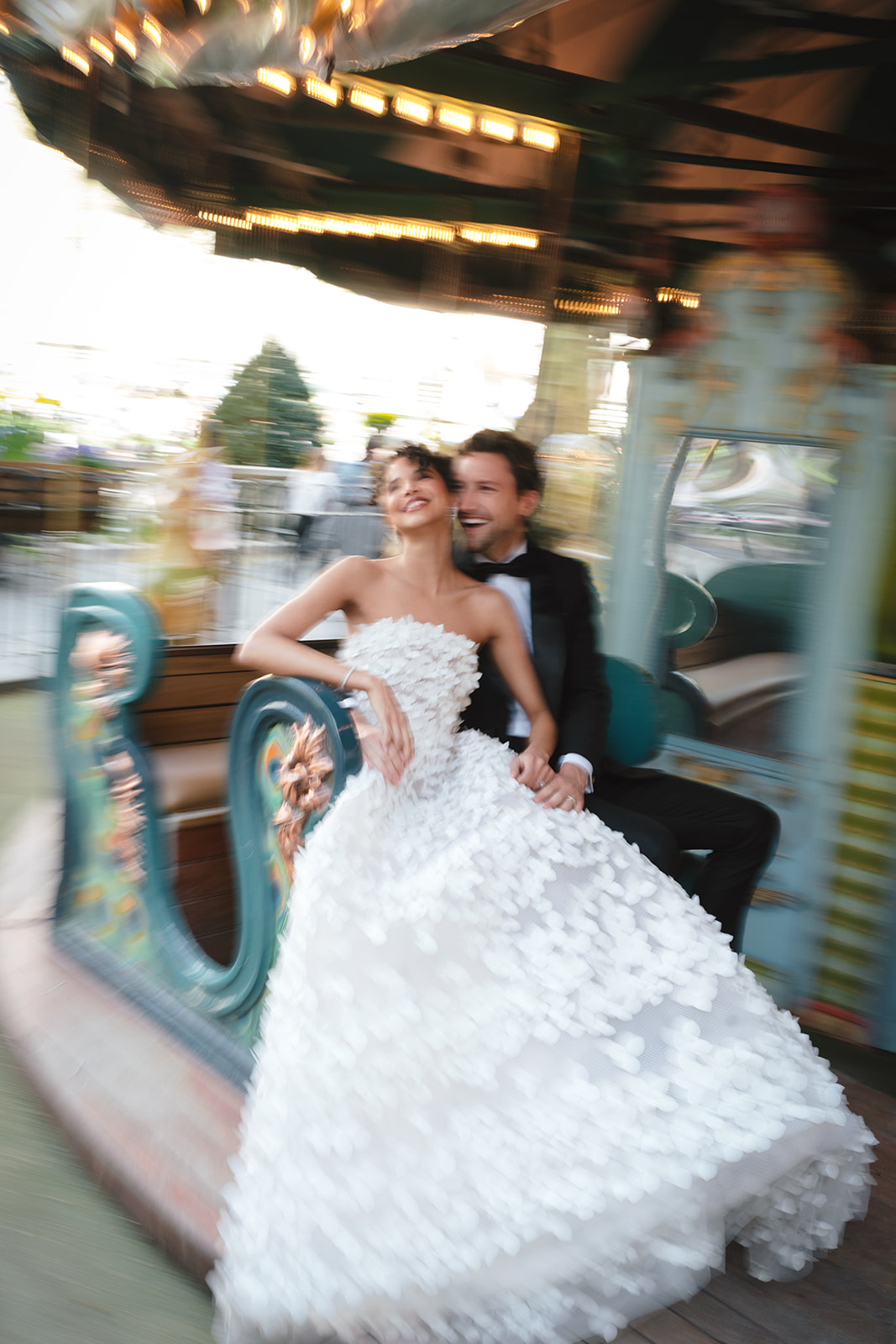 3d flowers on wedding dress