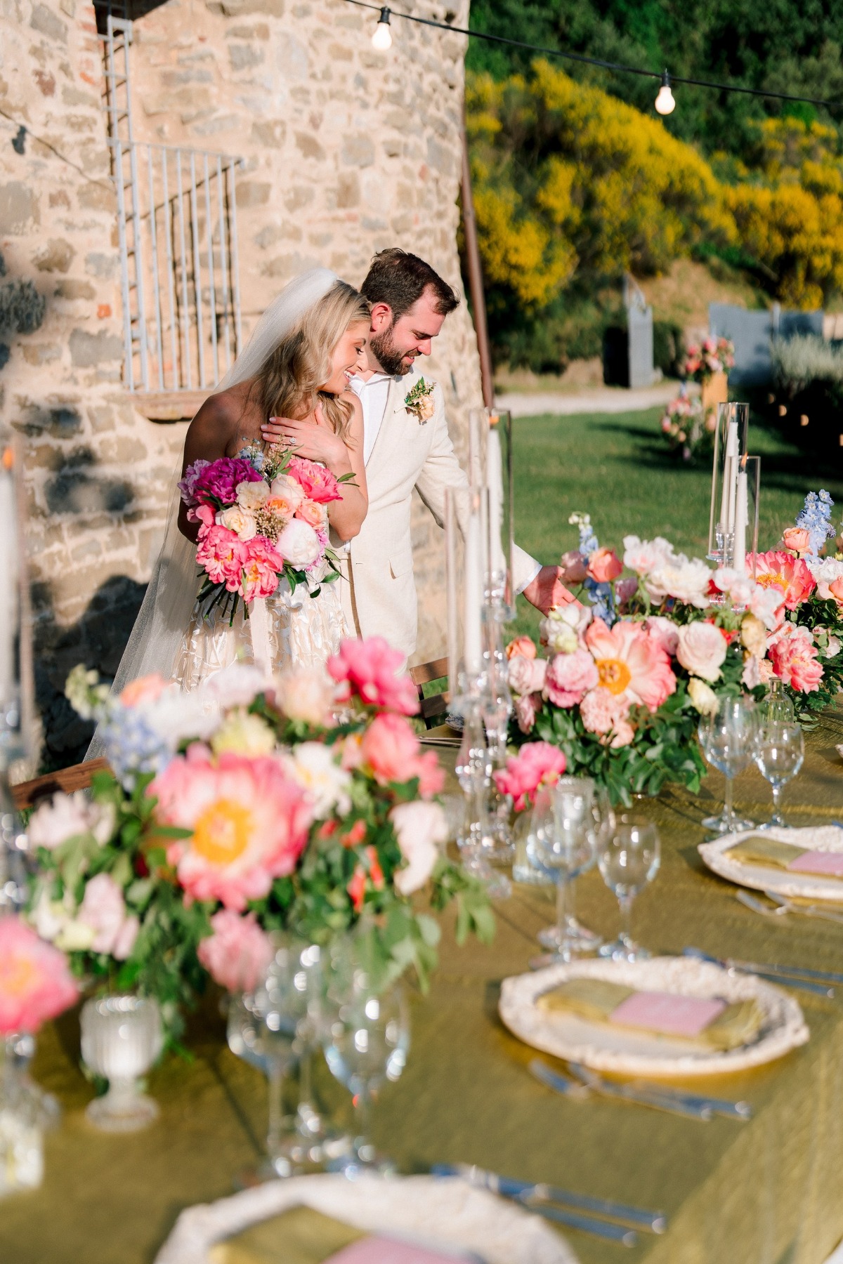 big bloom centerpieces