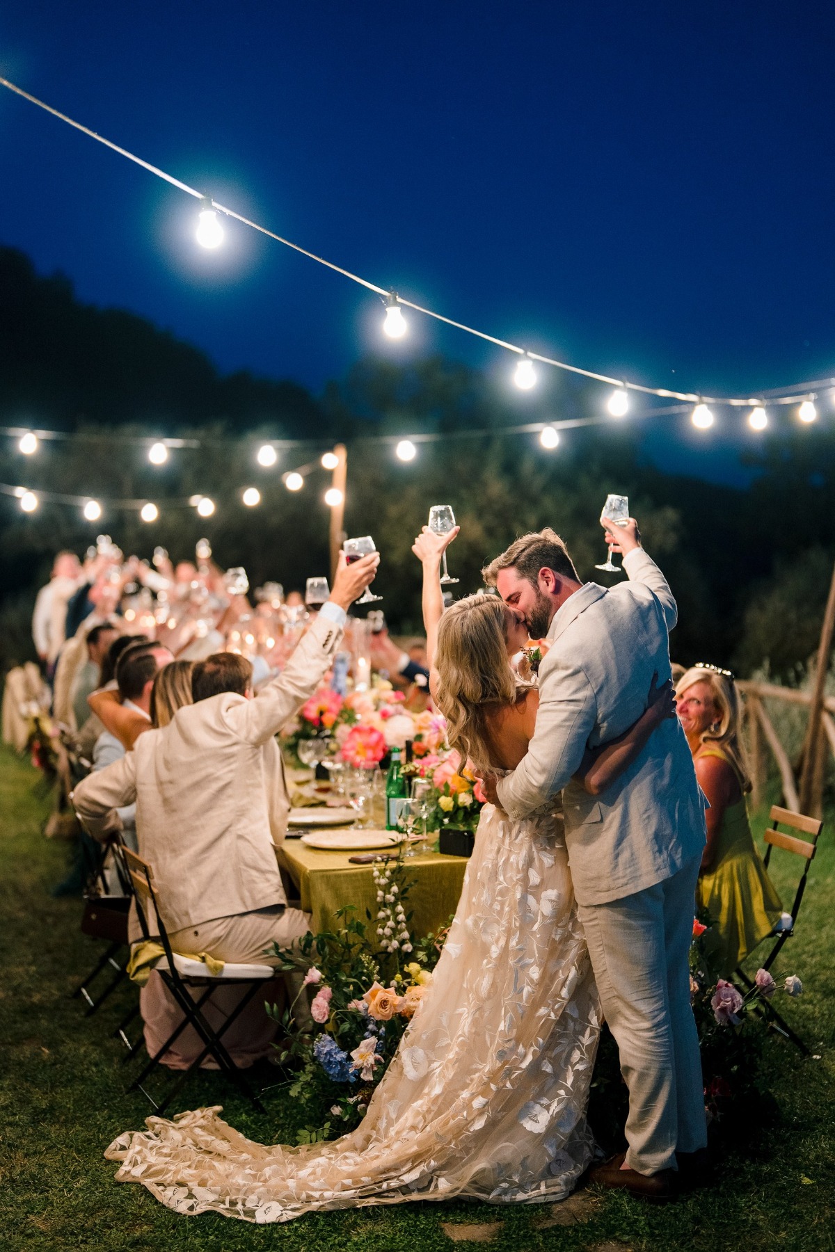 outdoor string lighting