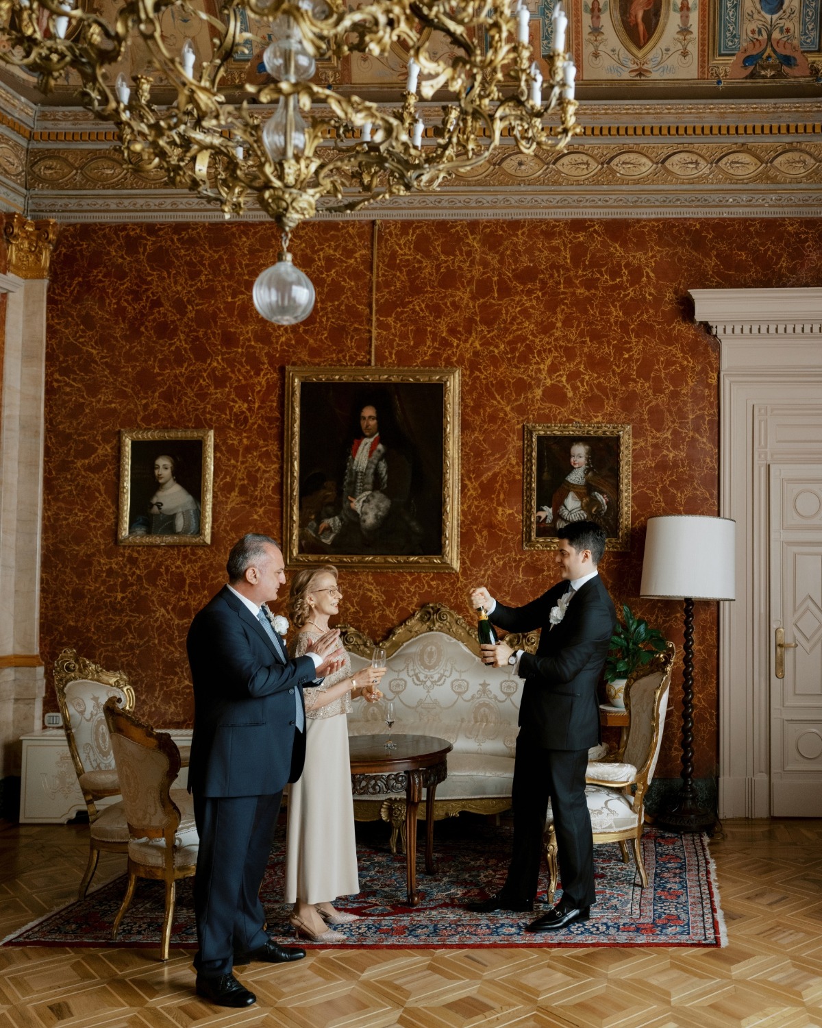 wedding champagne toast