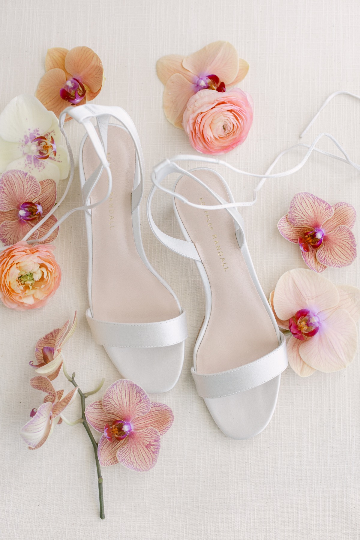 bridal flat sandals