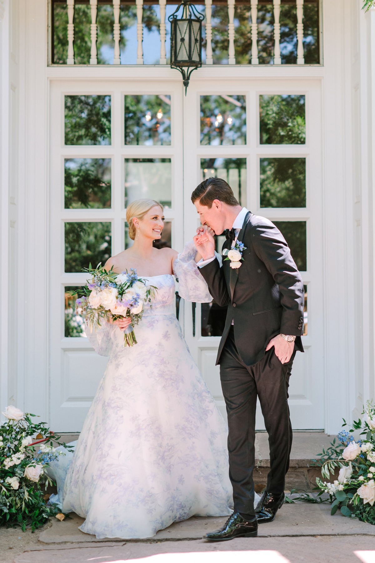 periwinkle wedding color palette