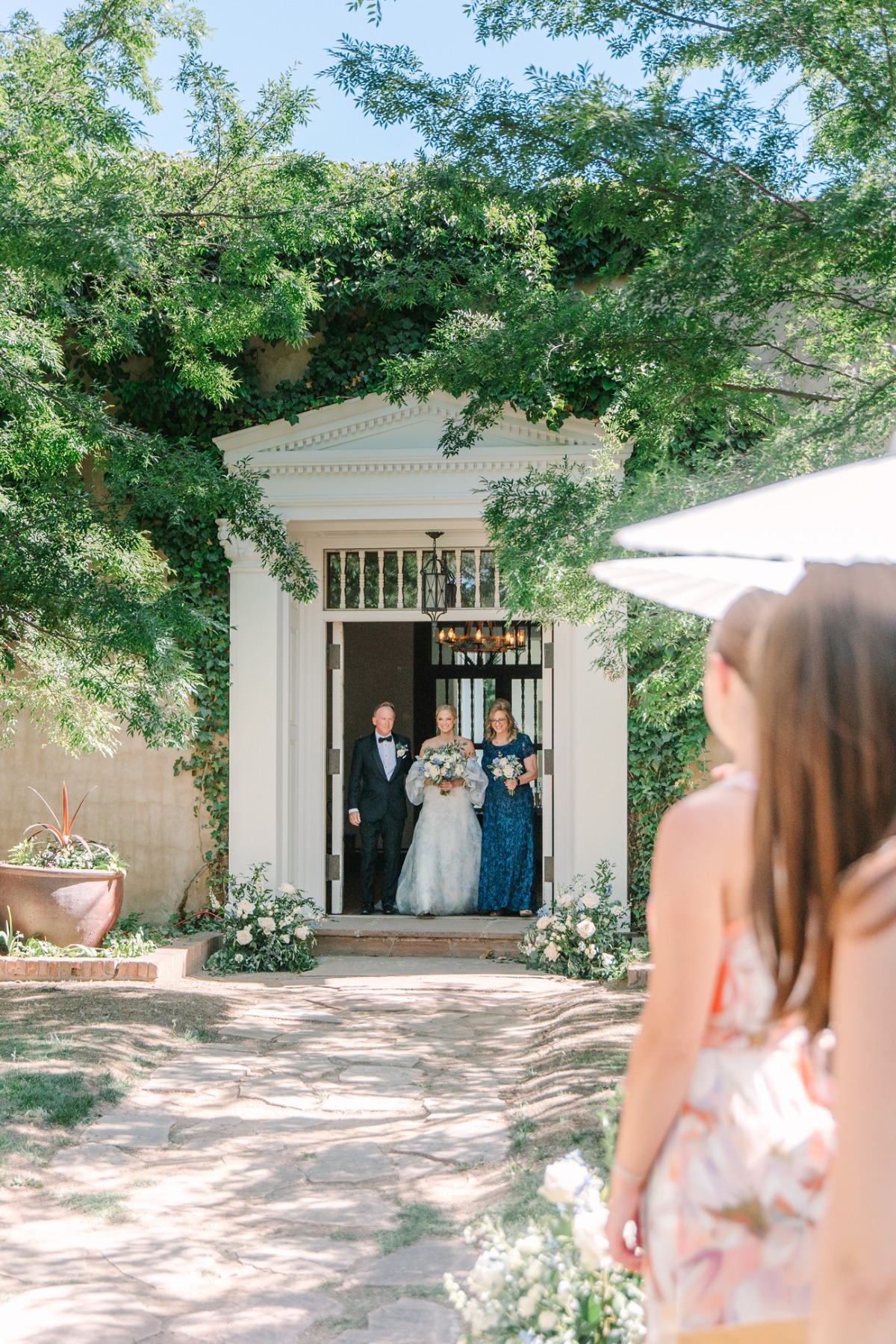 garden wedding ceremony