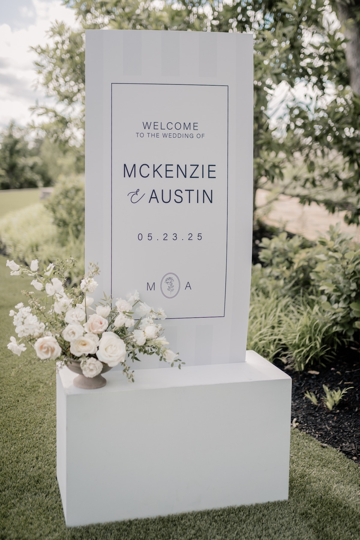 wedding sign