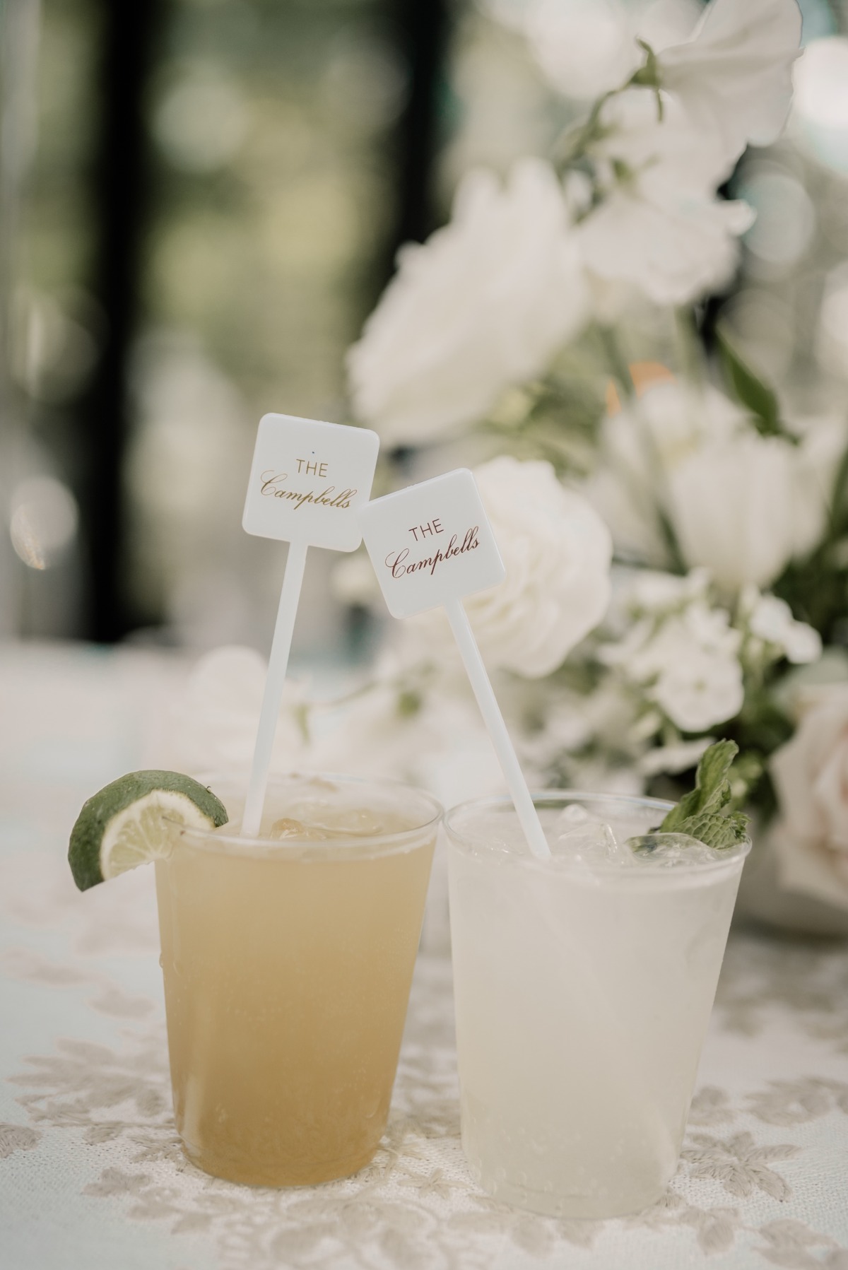 custom swizzle sticks for wedding bar
