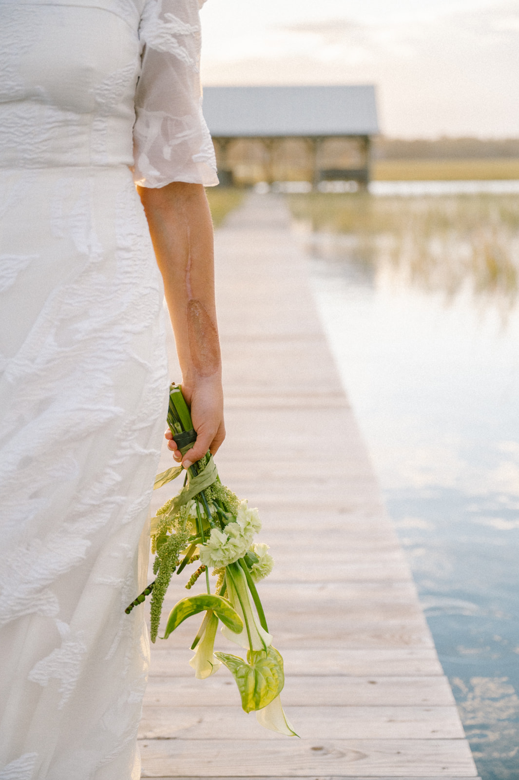 green bouquet