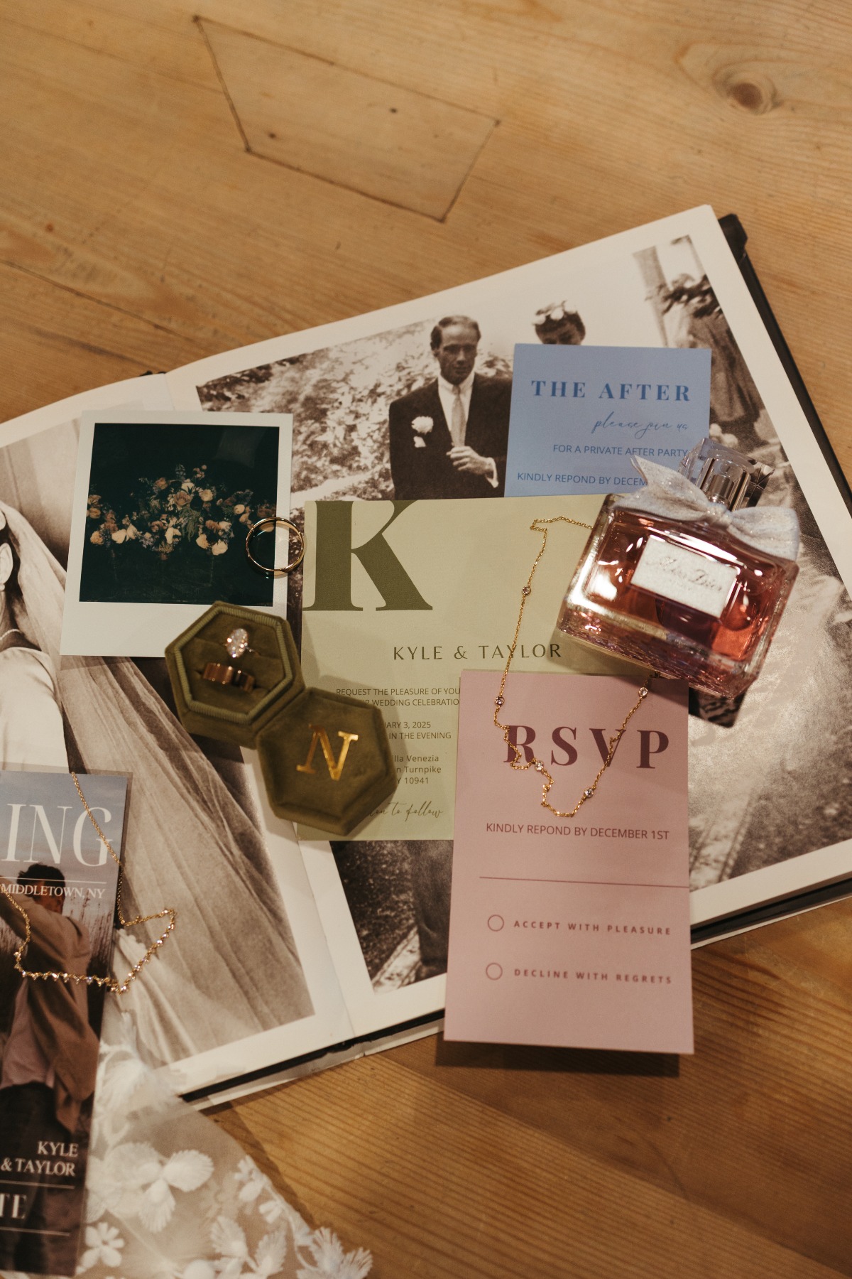 bridal details photo idea
