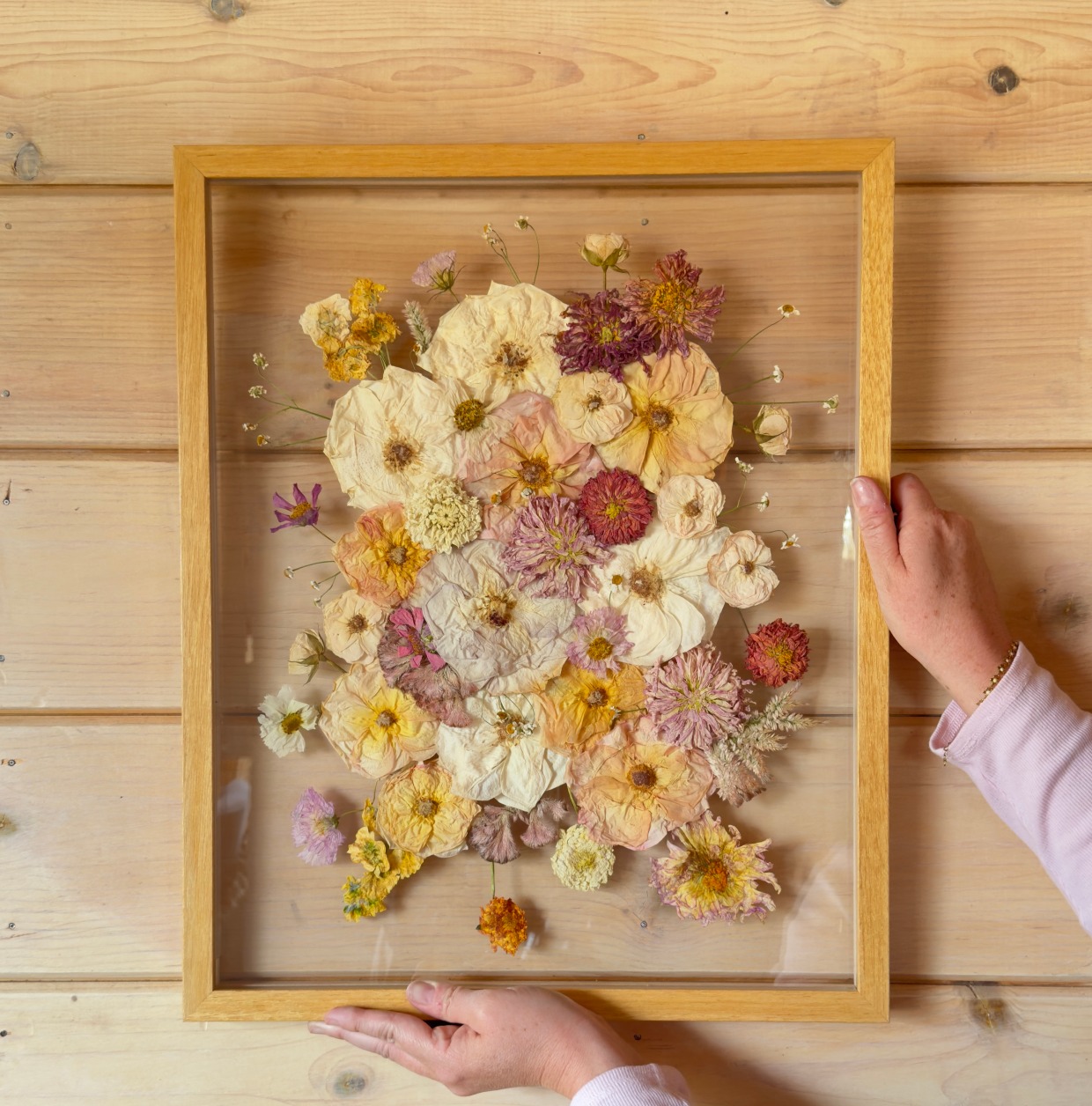 custom bridal bouquet pressed frame by for keeps florals
