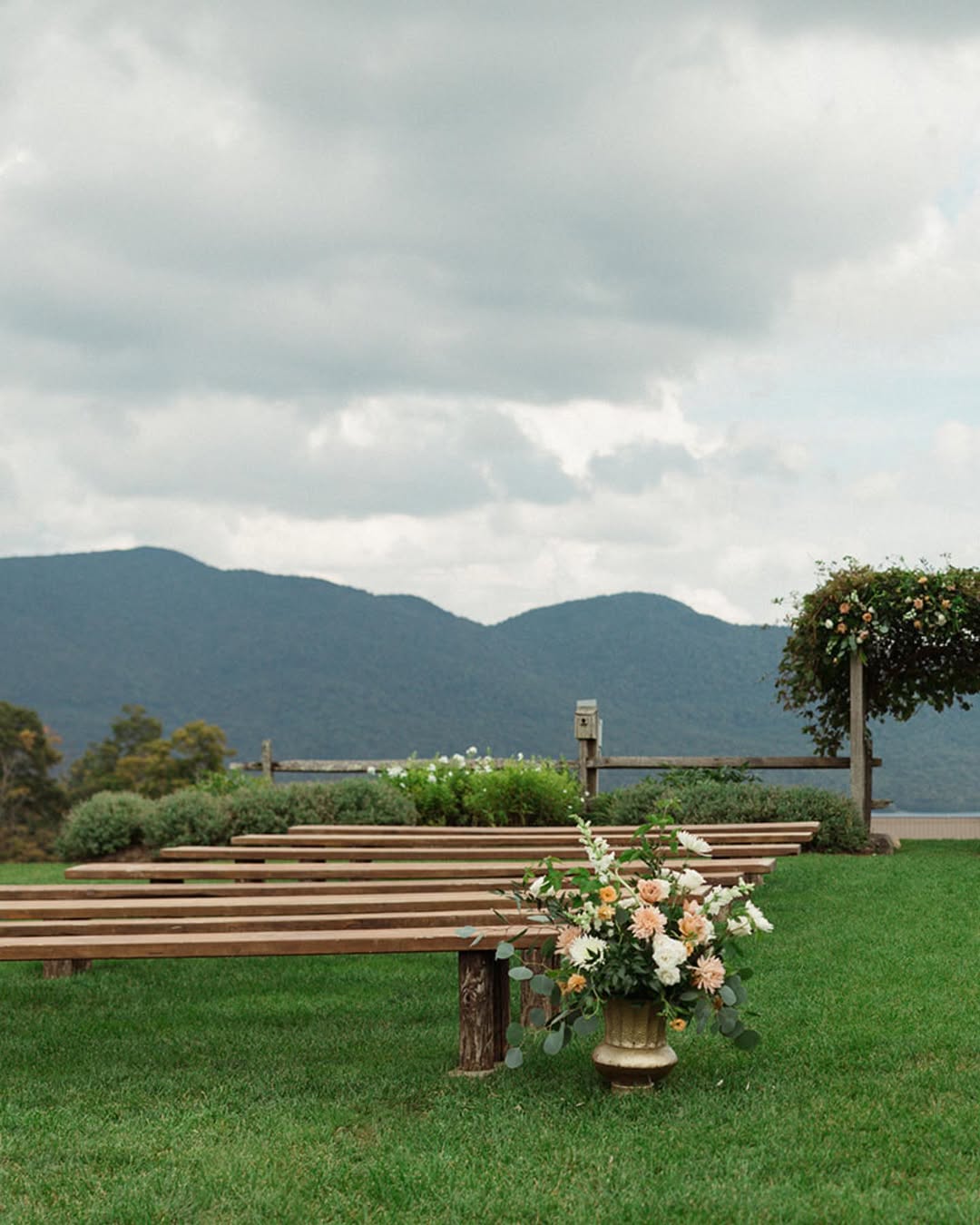 best outdoor wedding venue in vermont mountain top resort