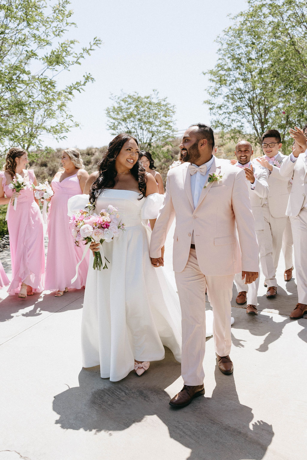 pink wedding fashion ideas