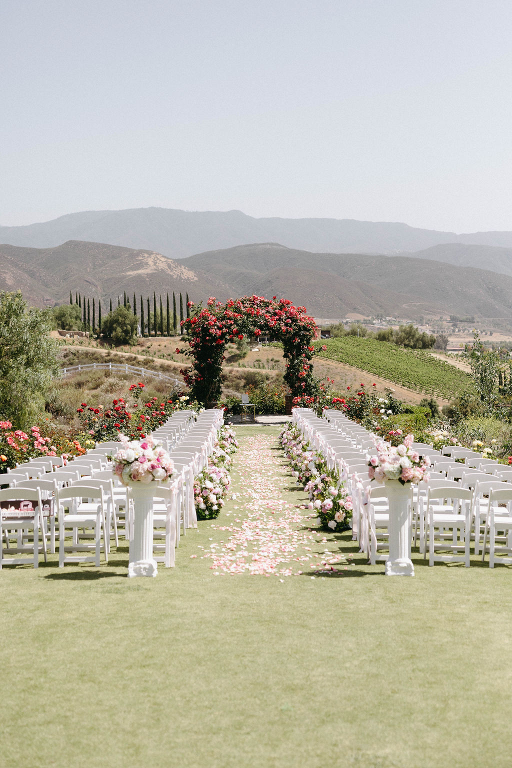 Temecula vineyard wedding venue