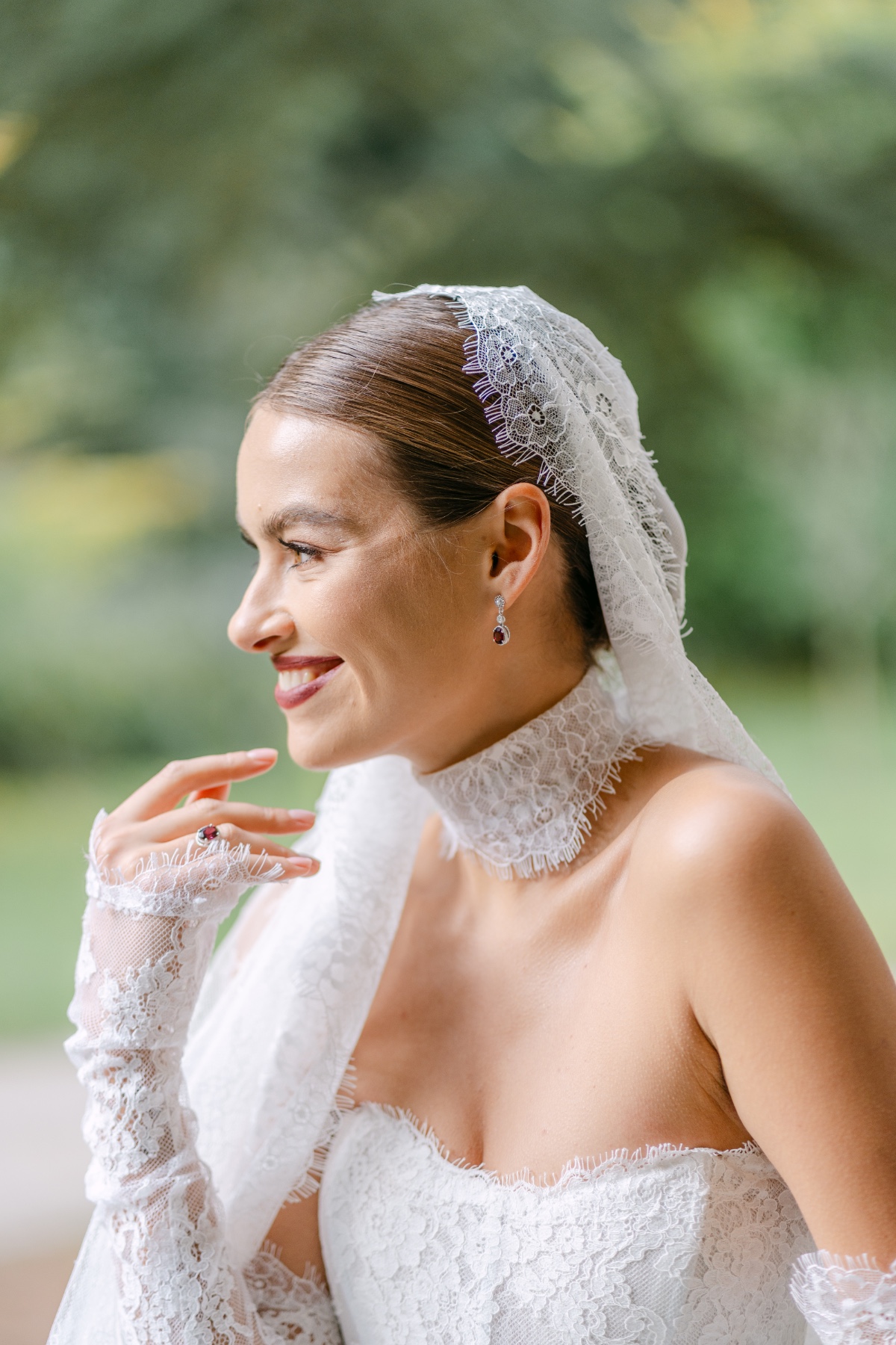 lace opera gloves for wedding
