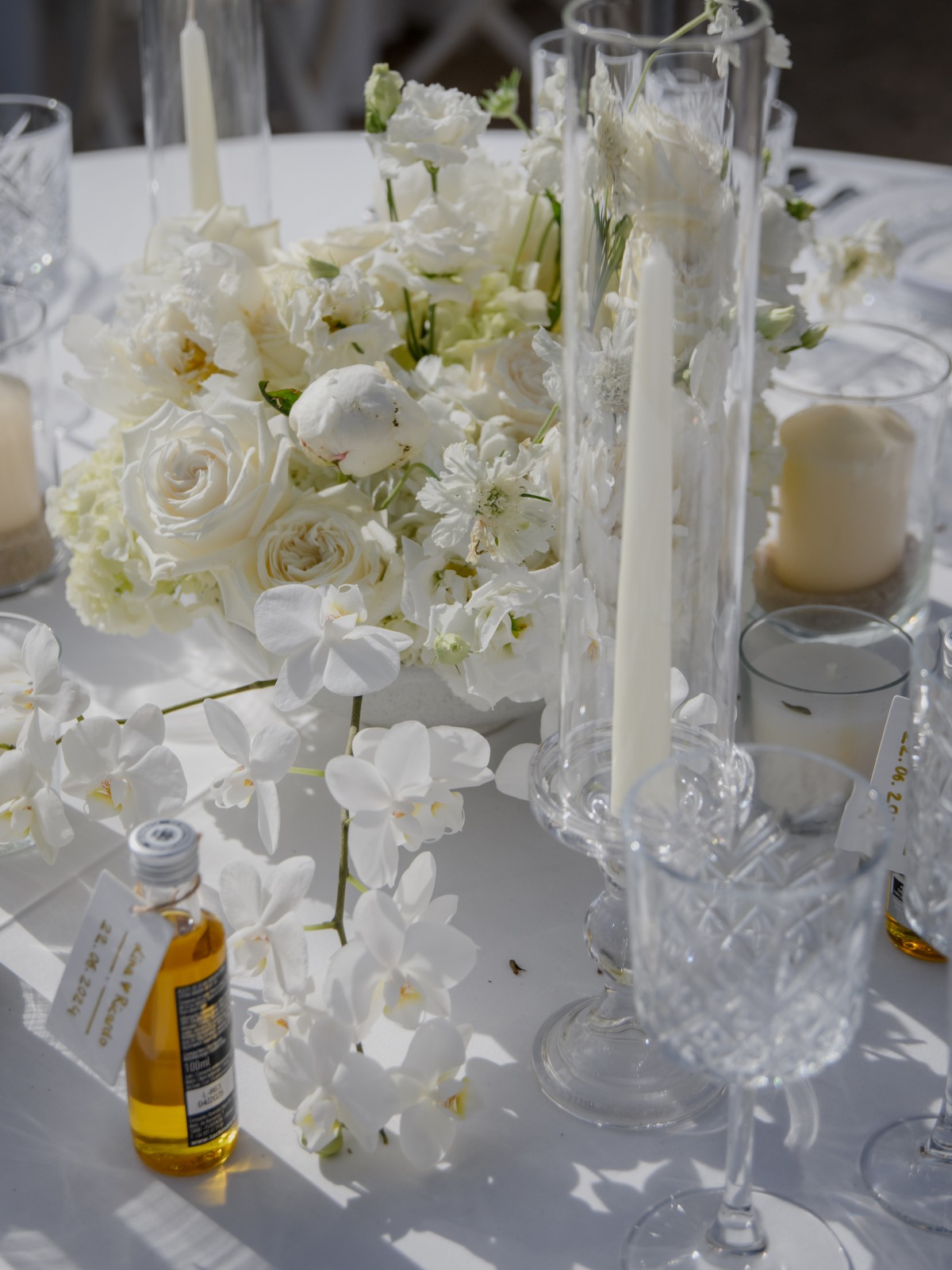 olive oil wedding favors