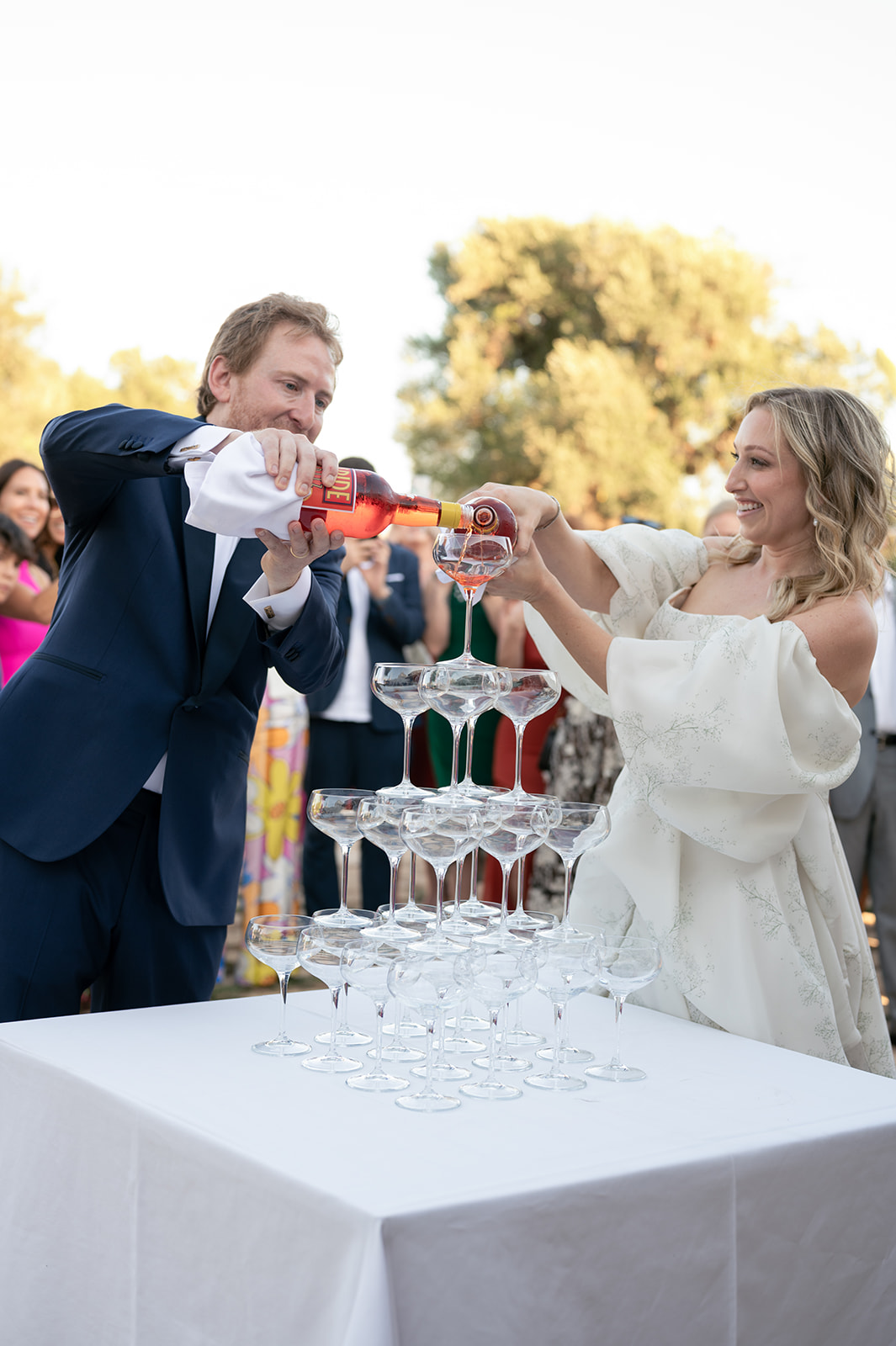 Aperol Spritz tower