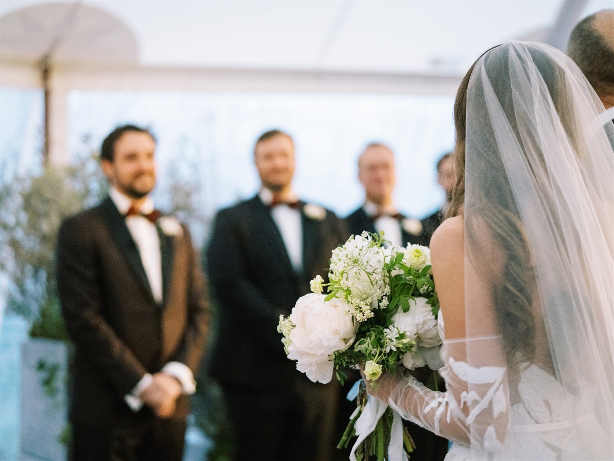 tented wedding ceremony ideas
