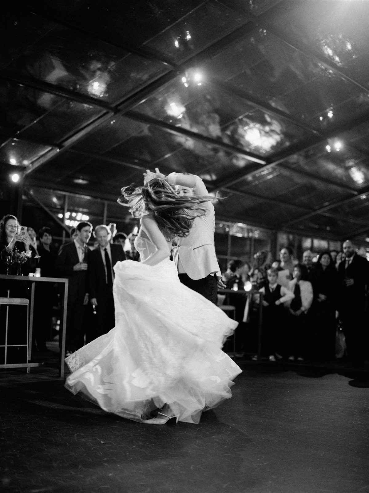 black and white wedding photography