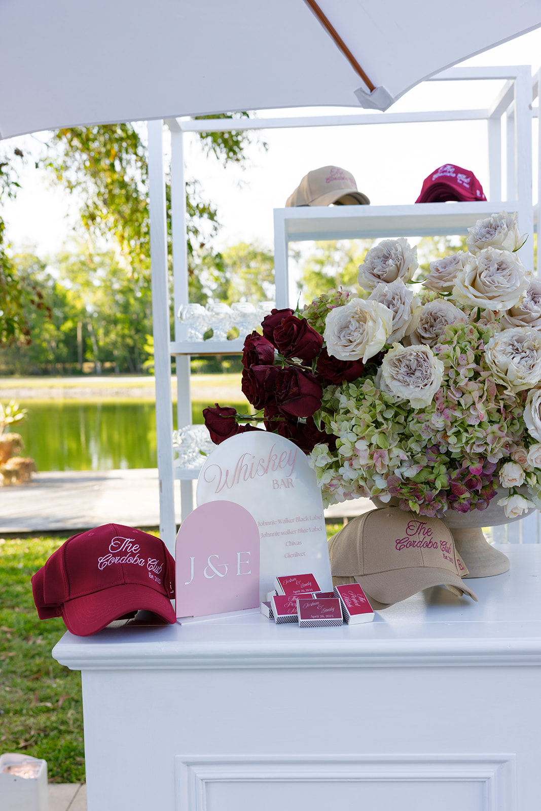merch stand ideas for wedding