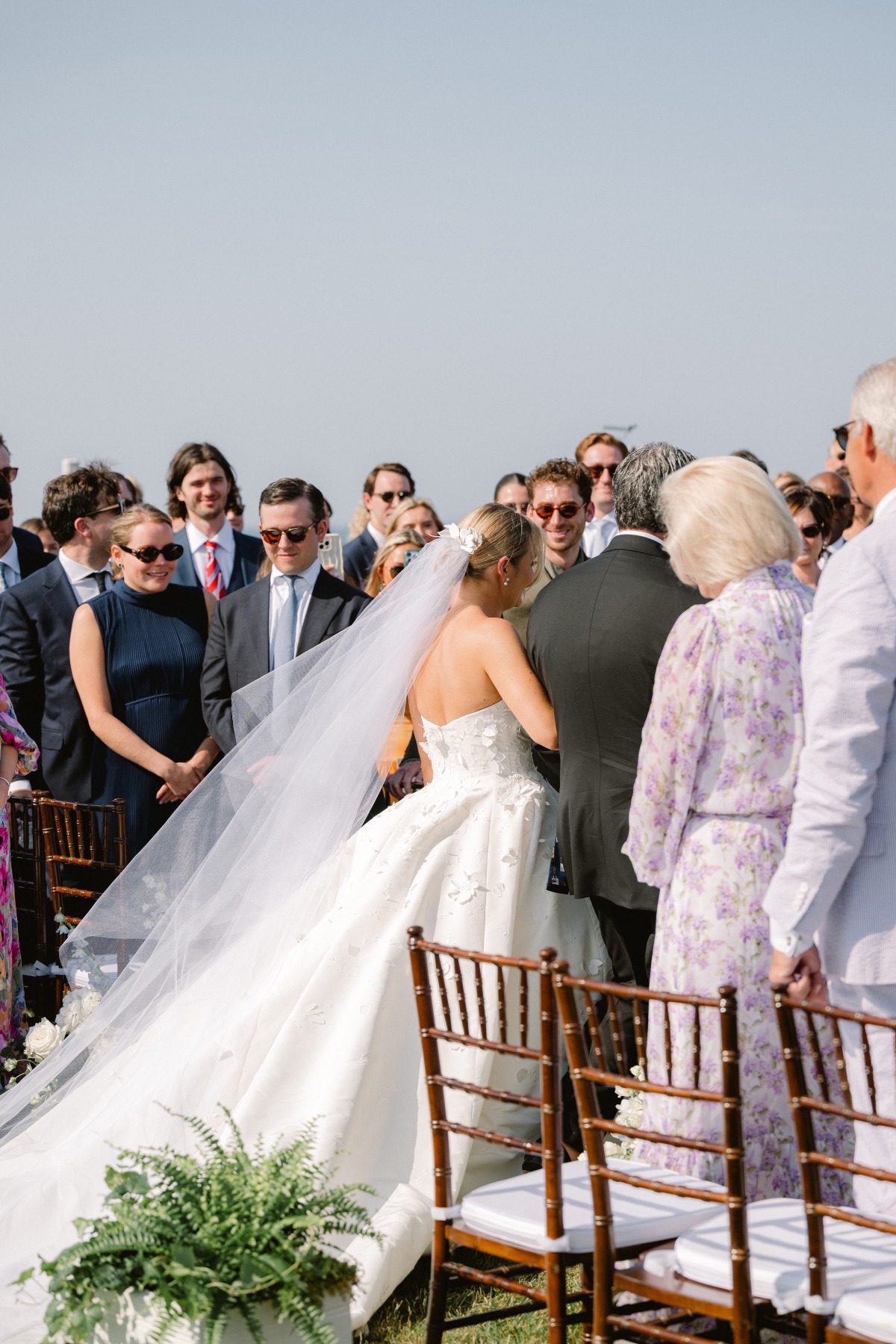 Nantucket inspired bridal style