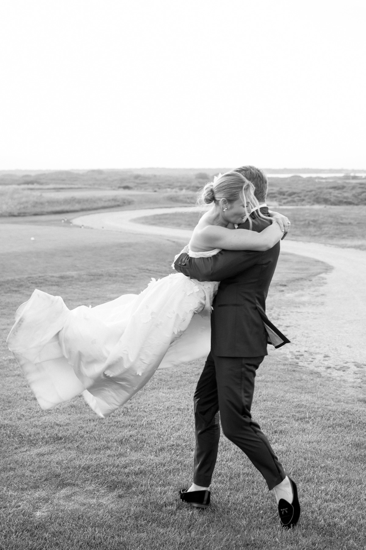 coastal wedding portraits