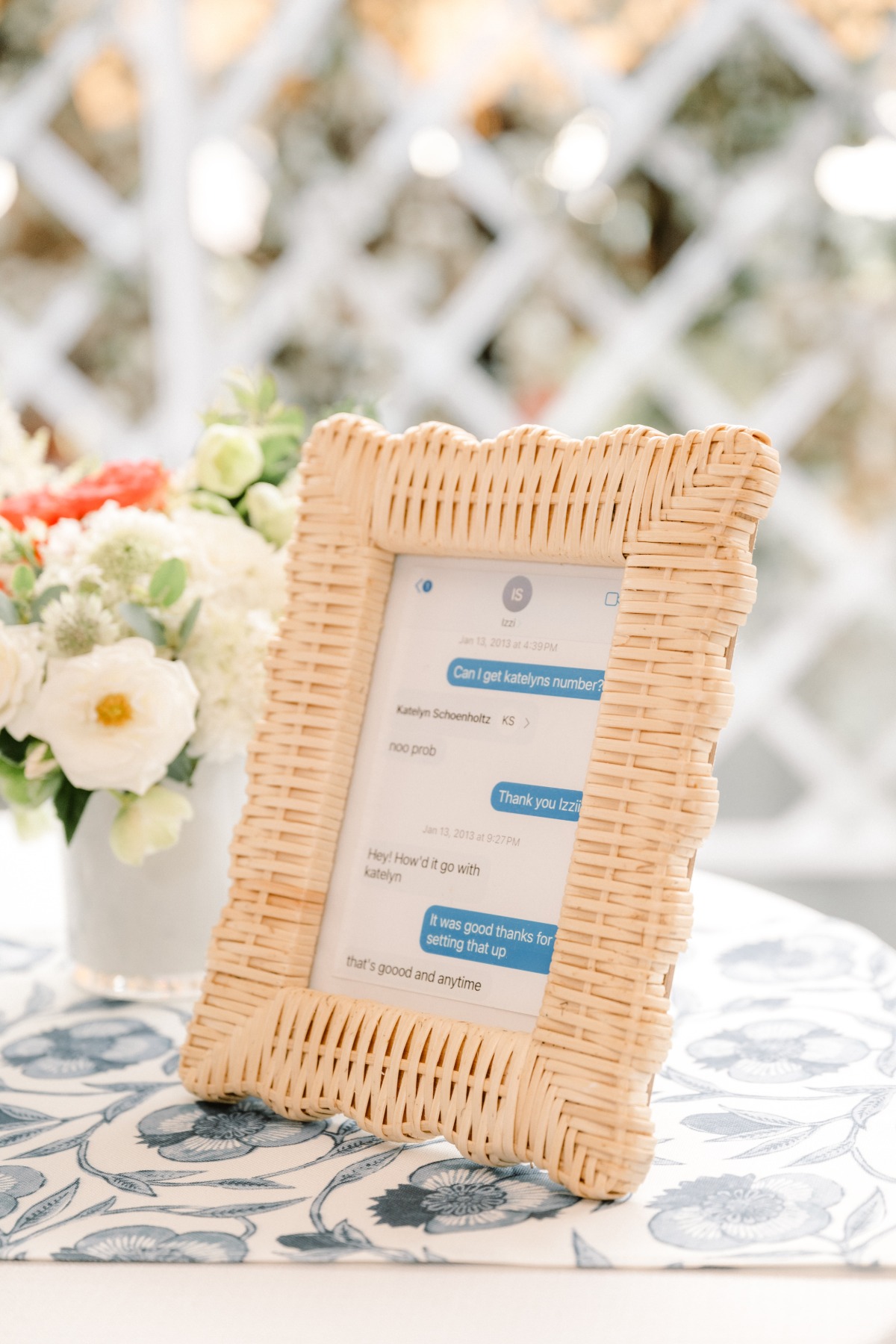 personalized table signs