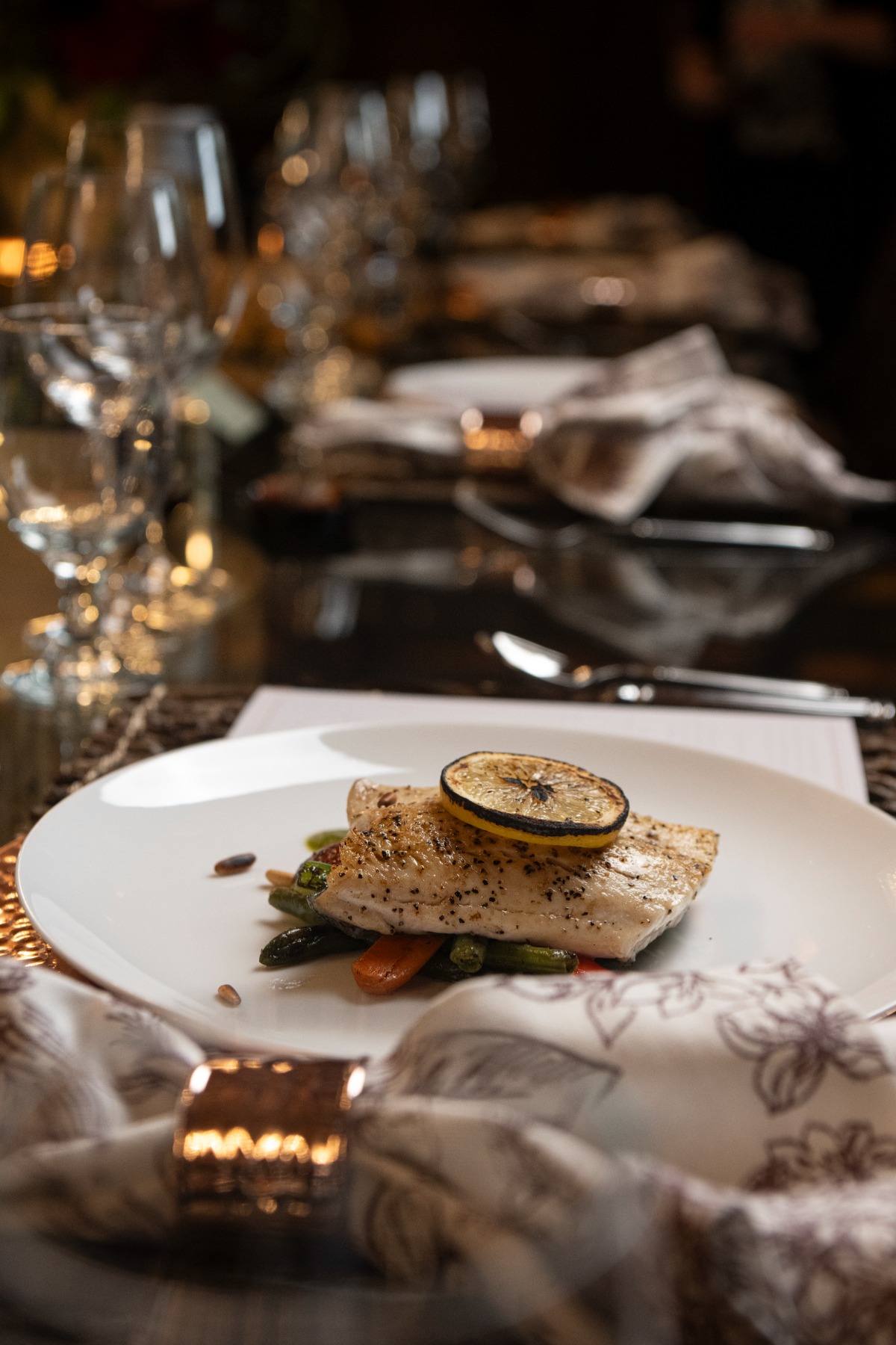sample wedding menu