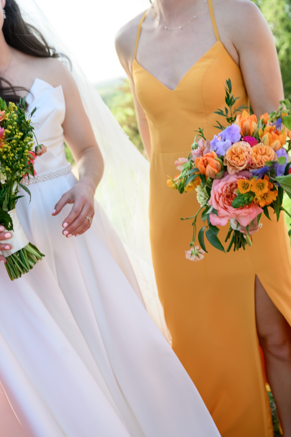 yellow bridesmaid dress ideas