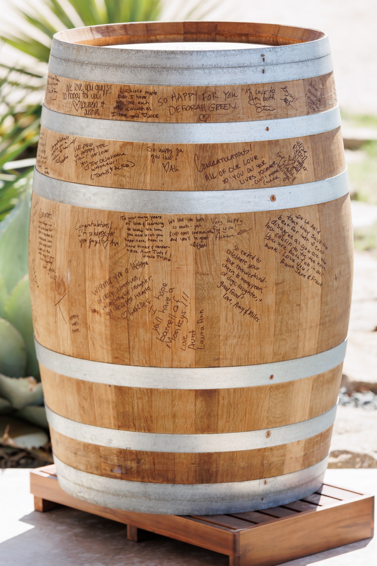 non traditional guest book ideas for wedding barrel