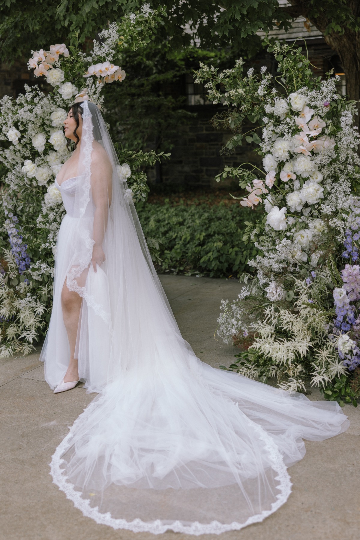 designer wedding gown