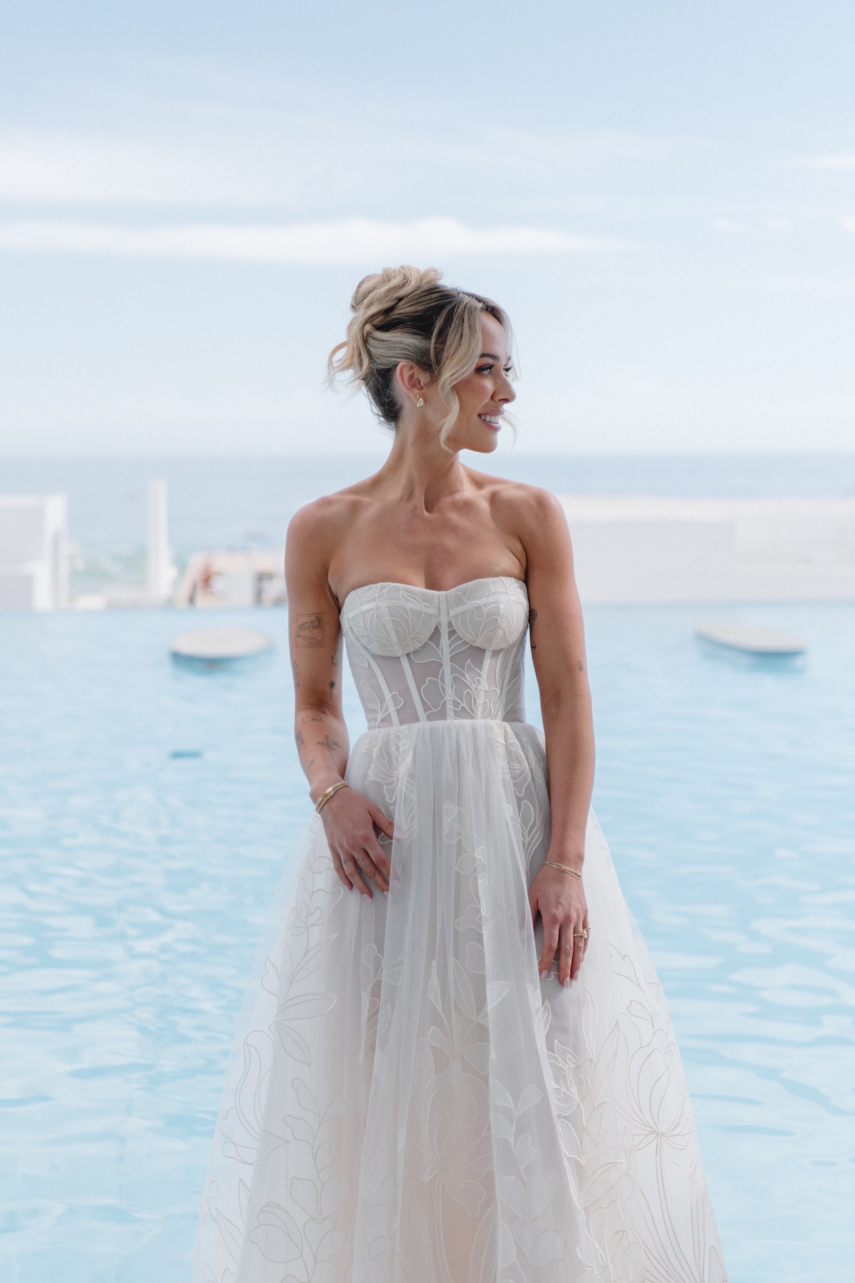 corset wedding dress