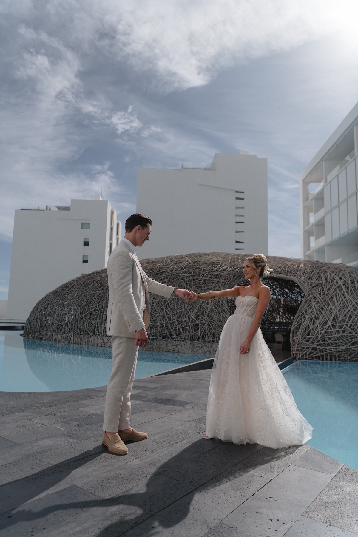 tropical wedding fashion ideas