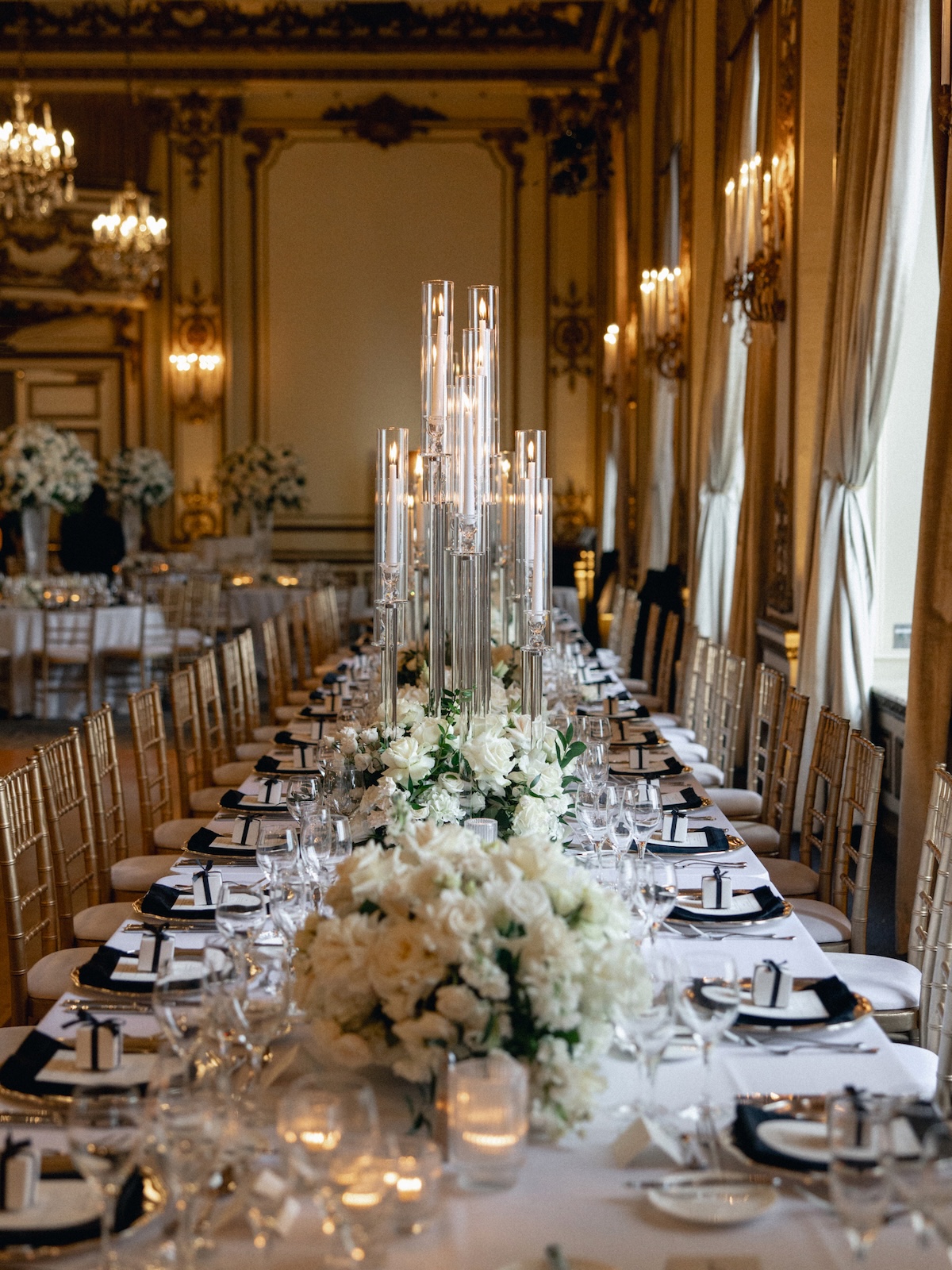 tall candle votive centerpieces