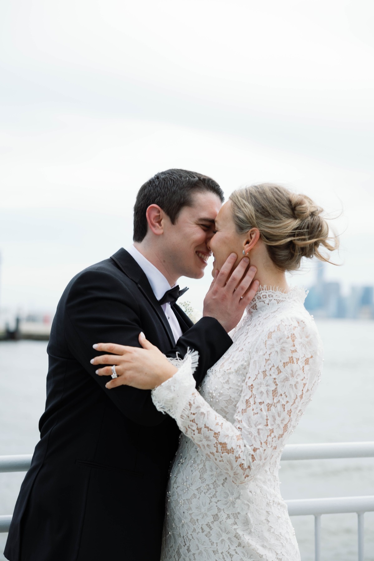 sleek wedding updo