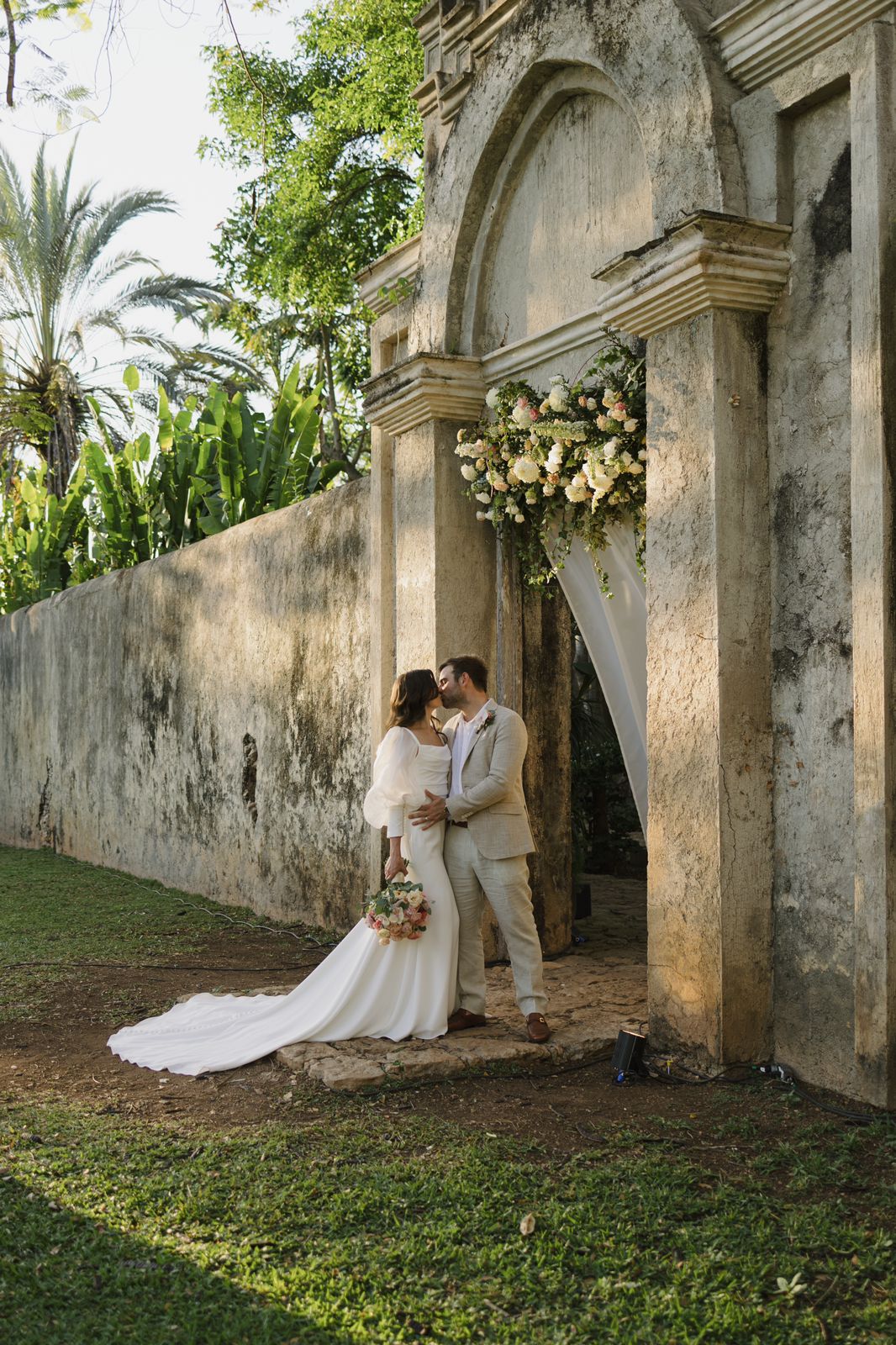 outdoor destination wedding venue Hacienda Sac Chich