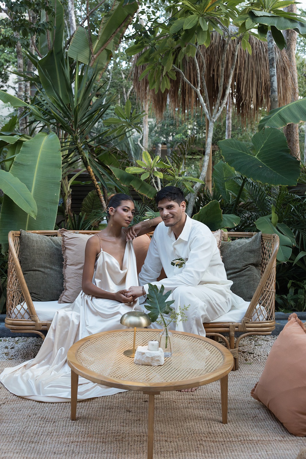 modern tropical wedding ideas