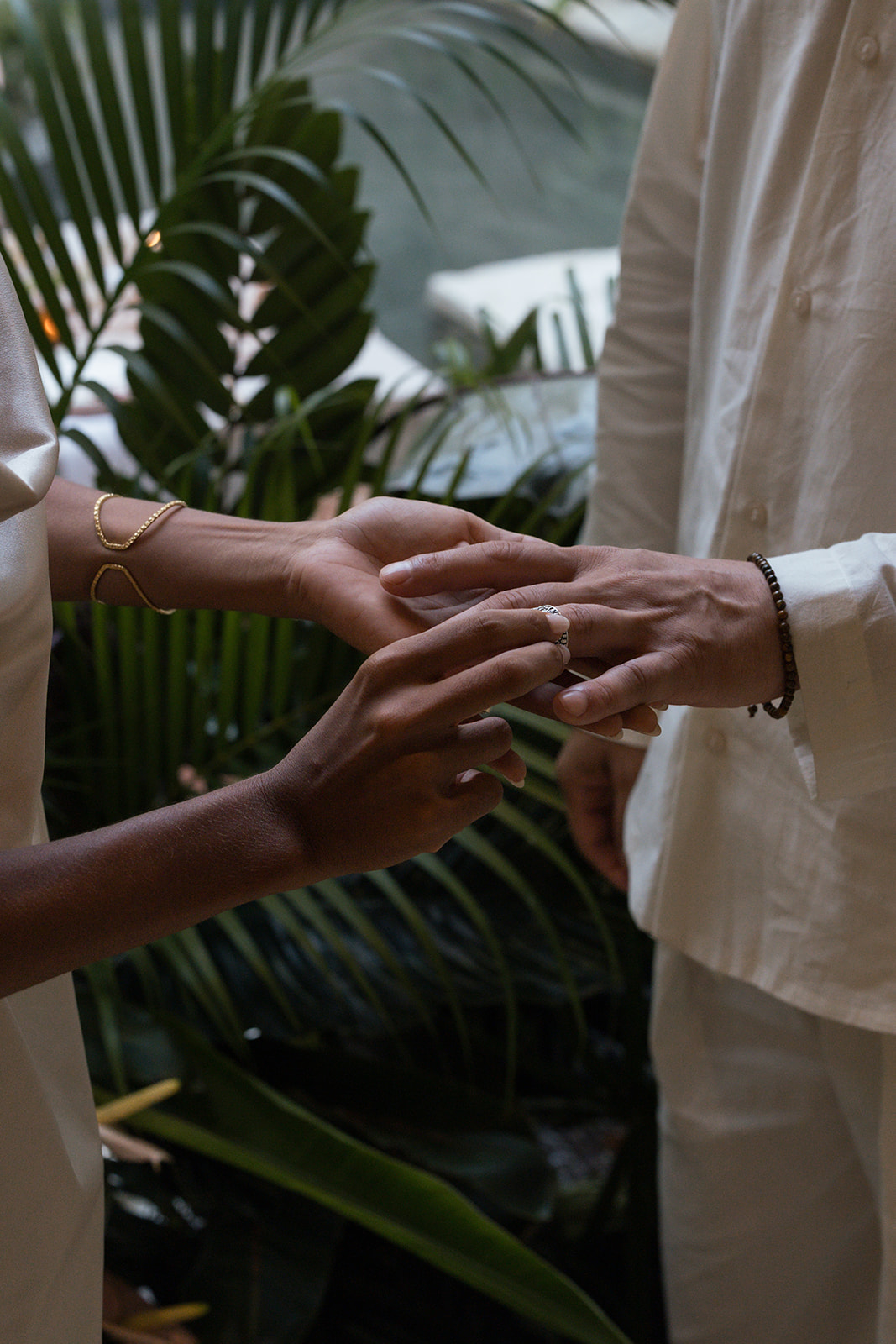 tropical wedding ceremony inspiration