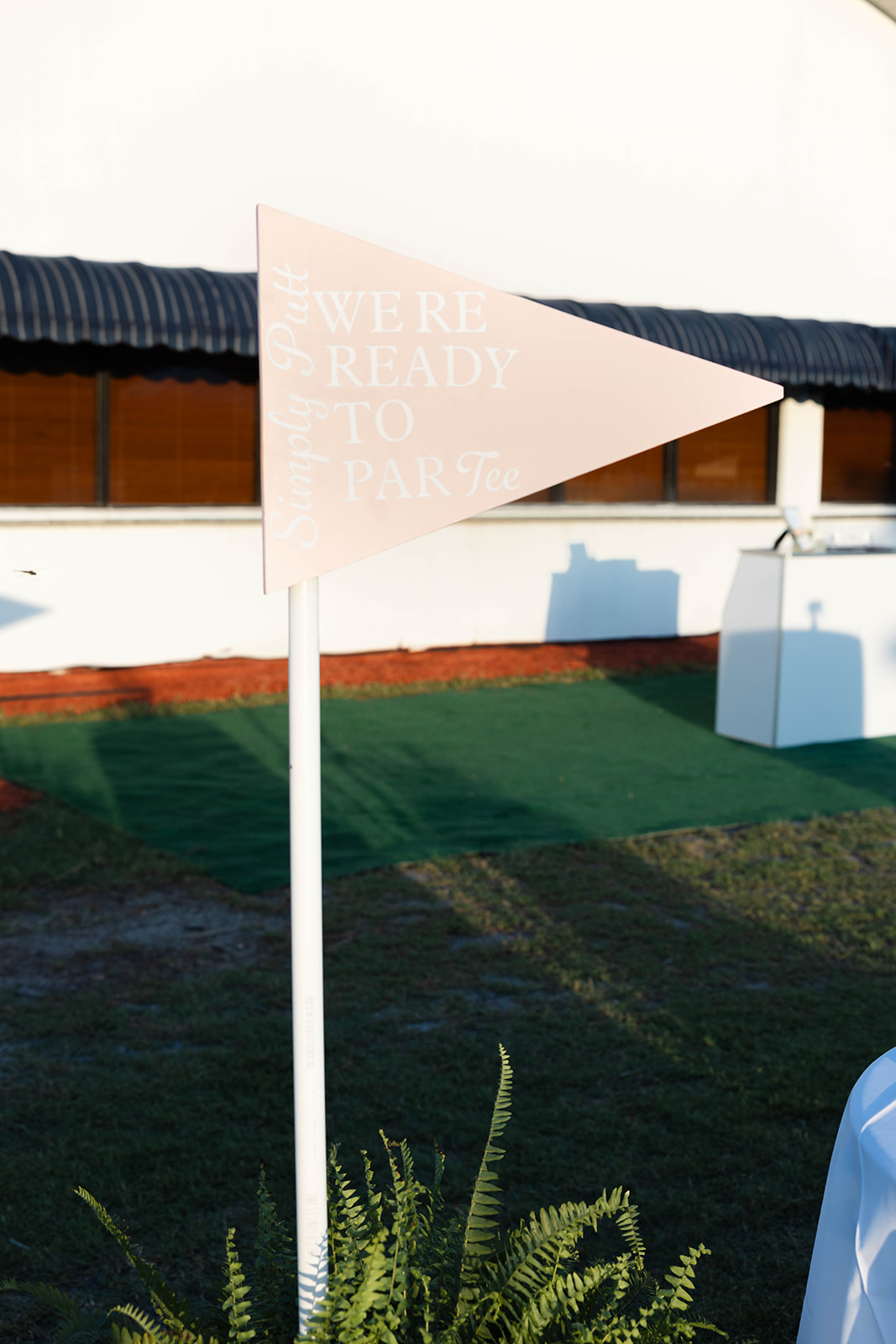 golf themed wedding ideas