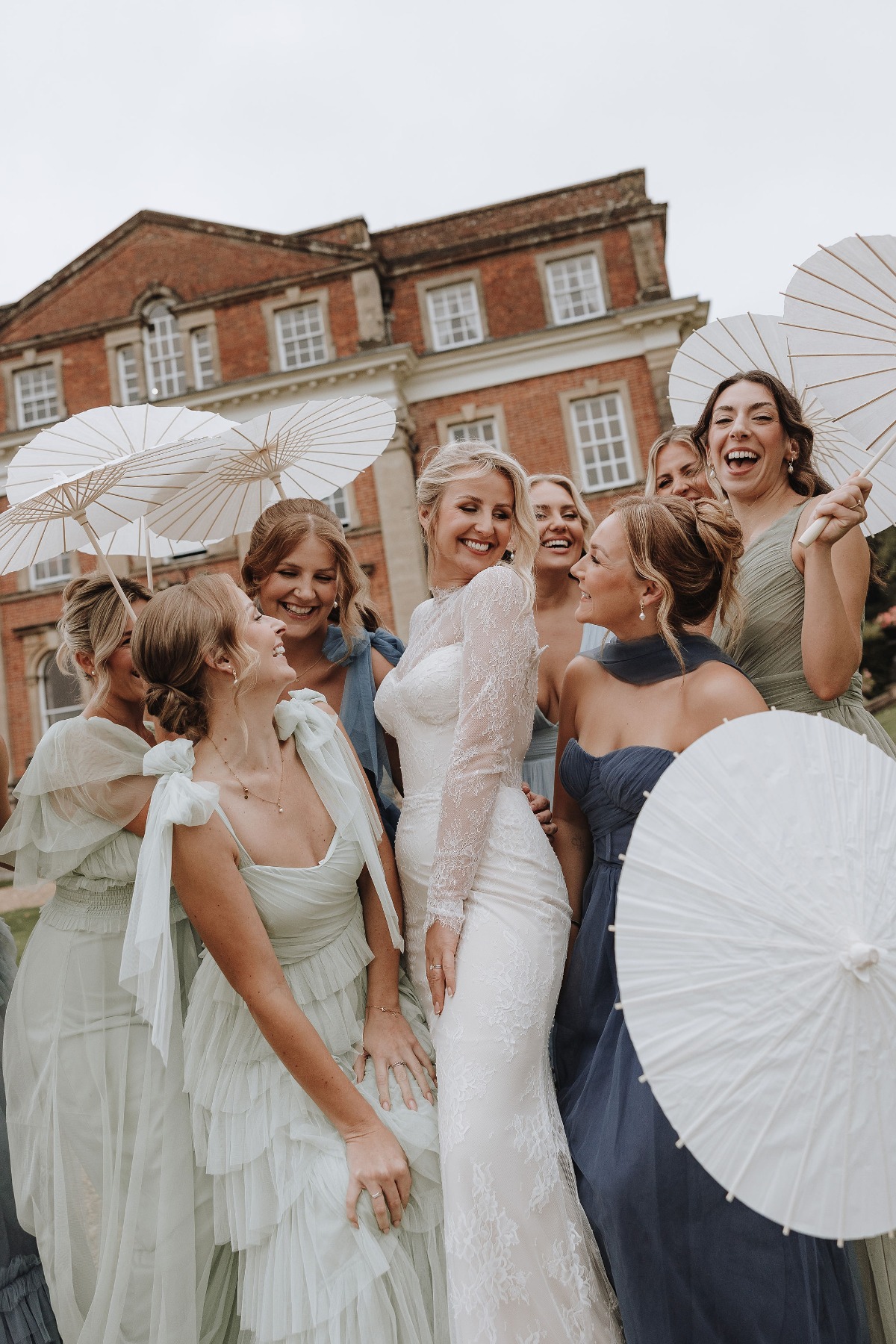 icy blue and green wedding ideas